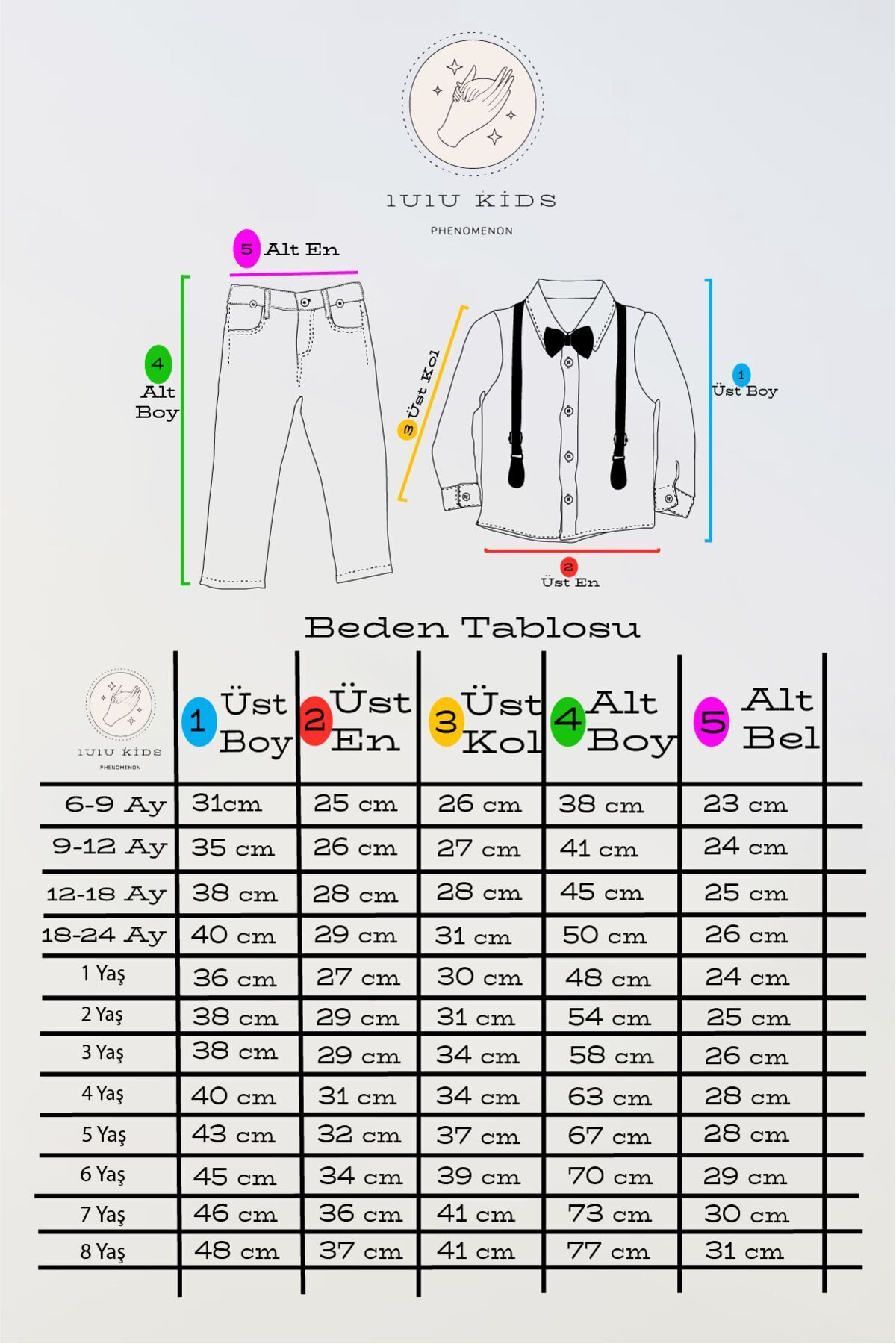 LULU Kids " Ahenk " Erkek Çocuk Takım Elbise Papyonlu Ve Slopetli 4'lü Set fotoğrafı 7 (önizleme)