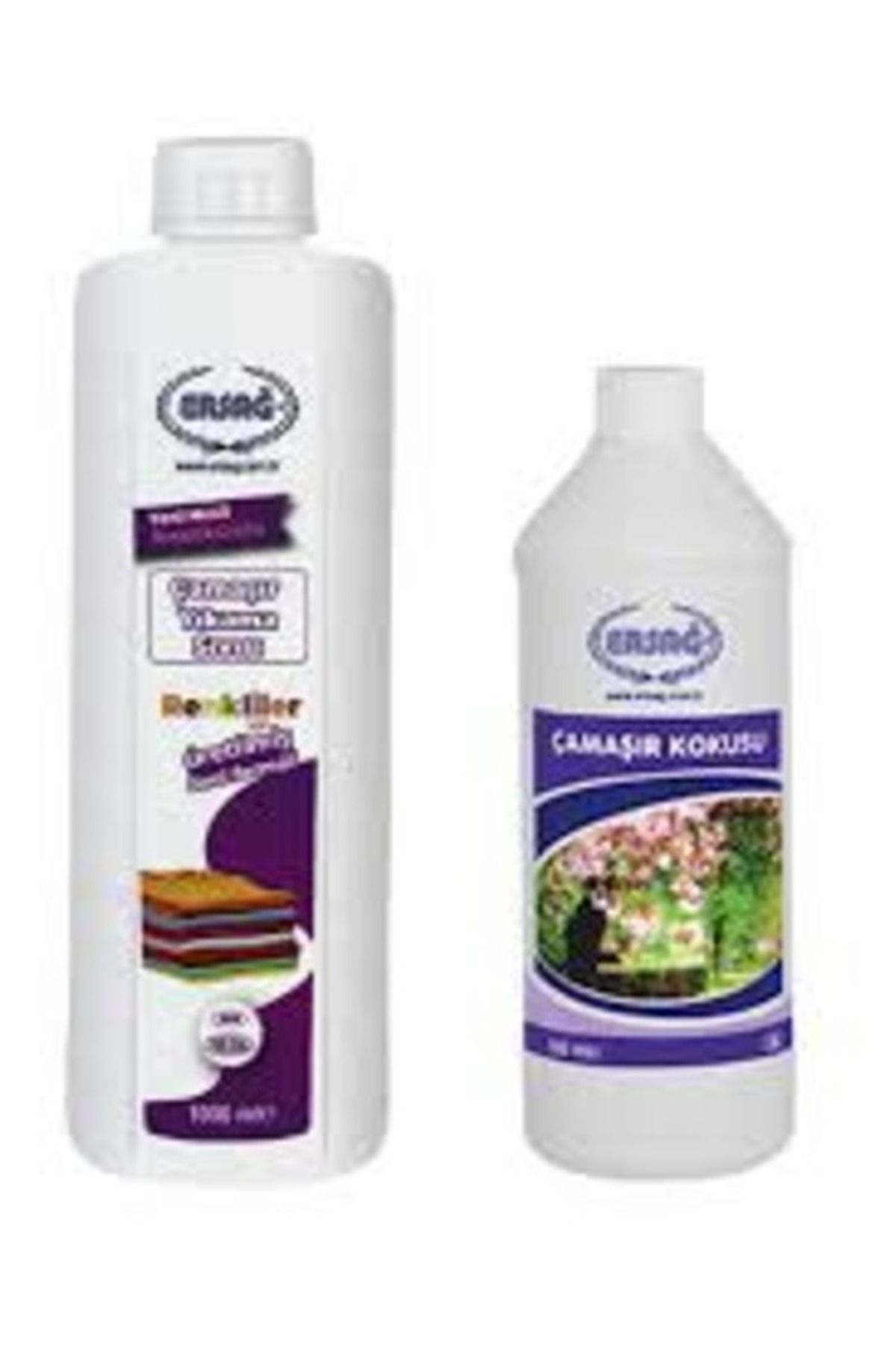 Ersağ Çamaşır Sıvısı Renkliler İçin 1 000 ML ve Ersağ Çamaşır Kokusu 500 ML