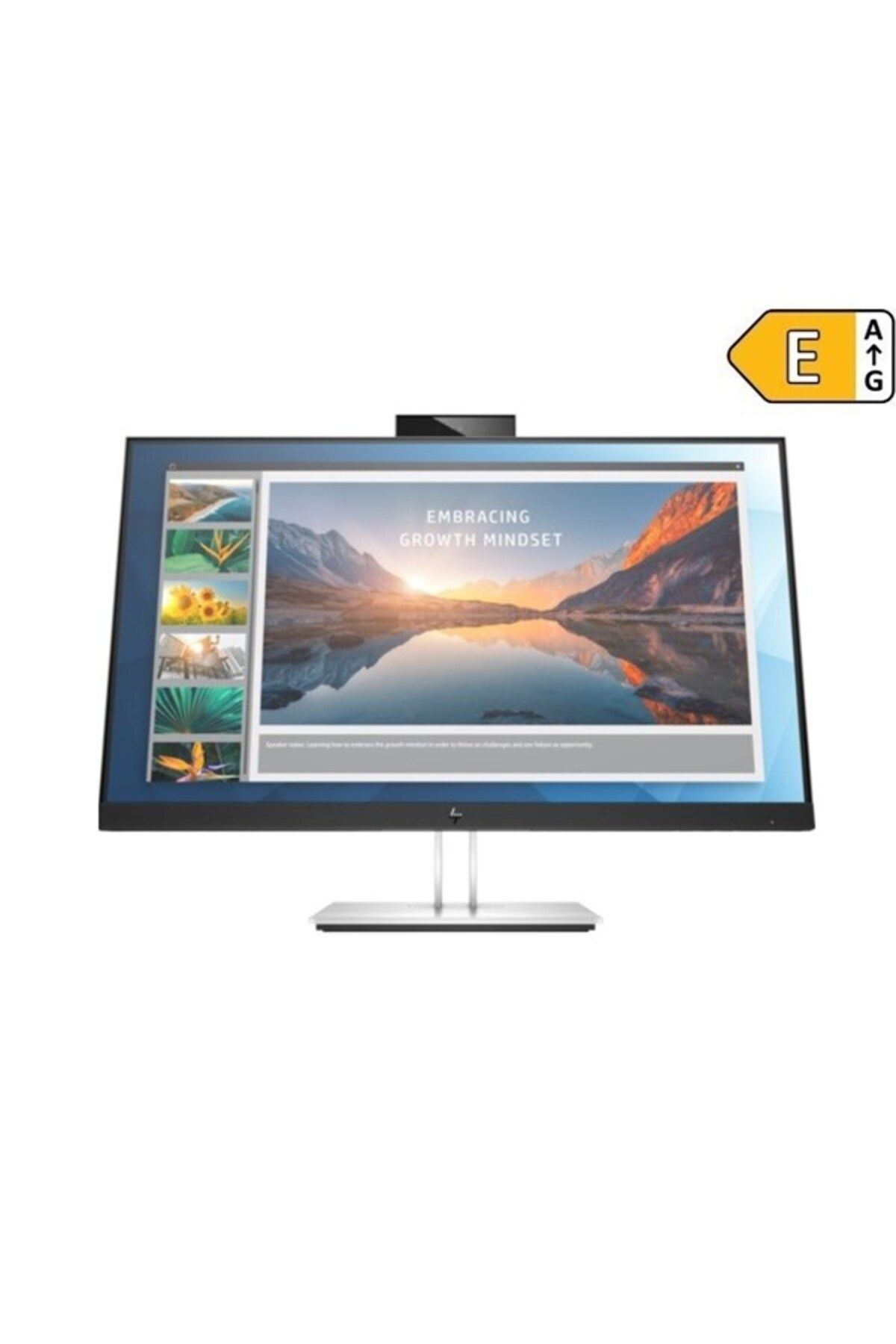 HP 23.8" IPS E24D G4 6PA50AS 5MS 75HZ HDMI-DP-USBC PIVOT KAMERALI MULTIMEDYA MONİTÖR