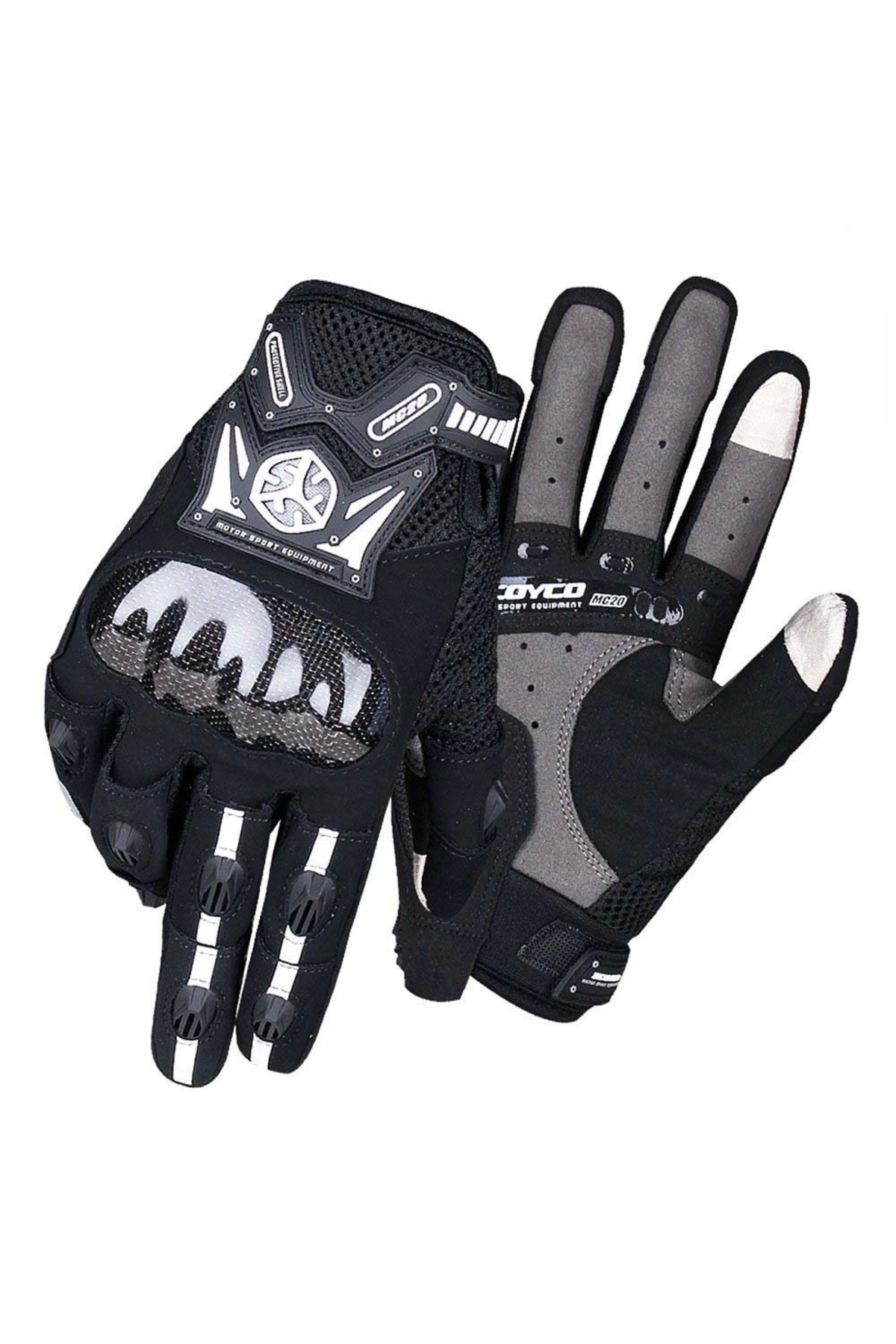 Scoyco MC20 CARBON ELDİVEN SİYAH