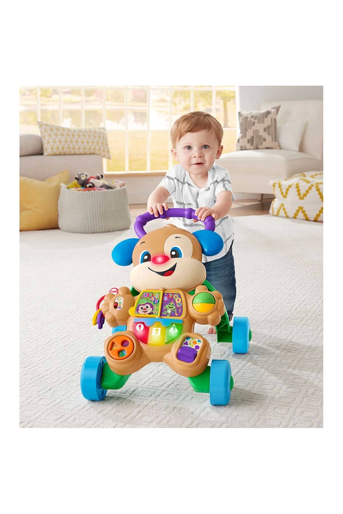 Fisher Price Eğlen,öğren Yaşa Göre Gelişim,eğitici Köpekçik Yürüteç Ftg10(TÜRKÇE) fotoğrafı 2 (önizleme)
