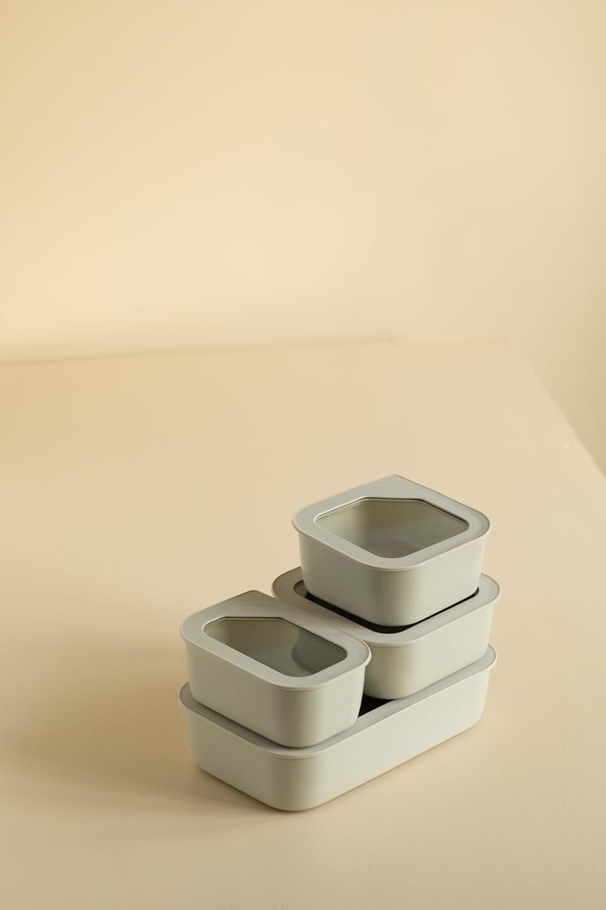 NEOFLAM-FIKA CERAMIC FOOD STORAGE RECT 600ML 4