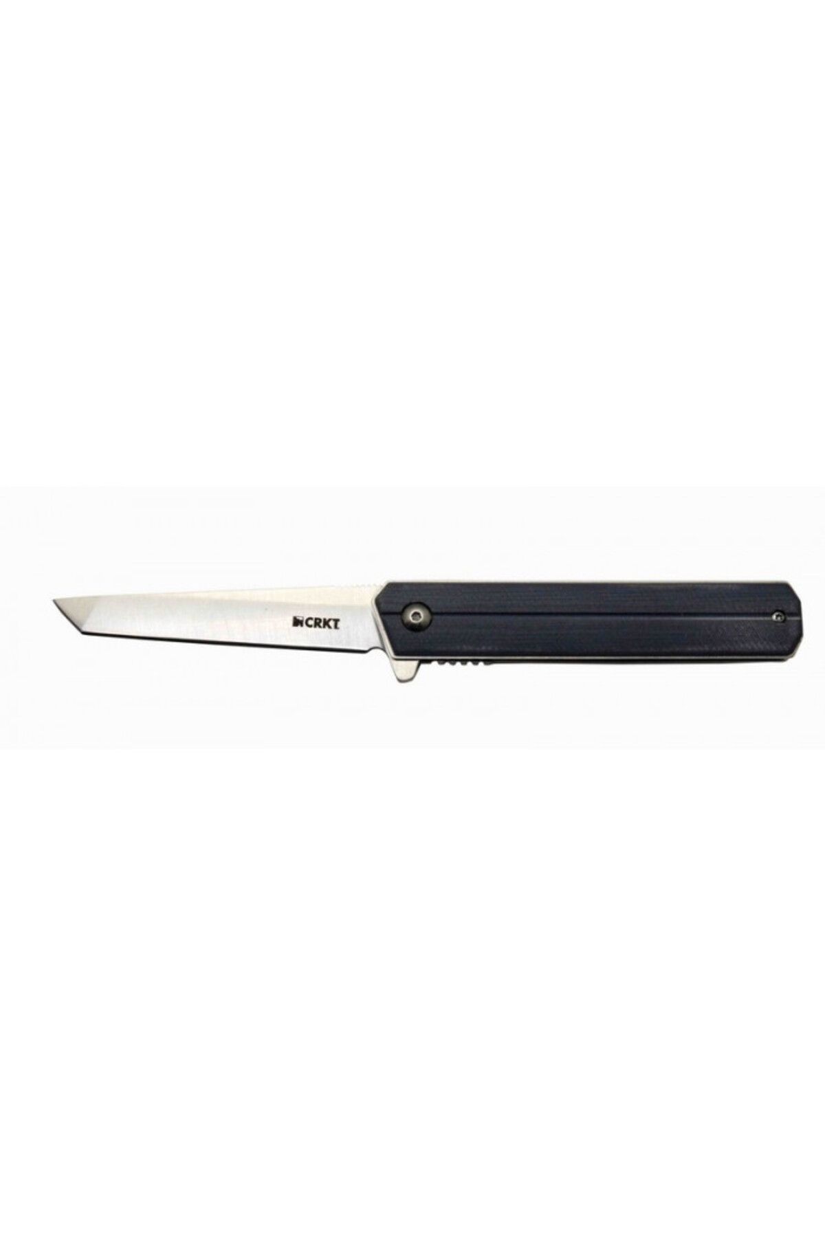 pazarella Crkt 15FF Gri Tasian Tanto Çakı 20 cm , Deri Kılıflı