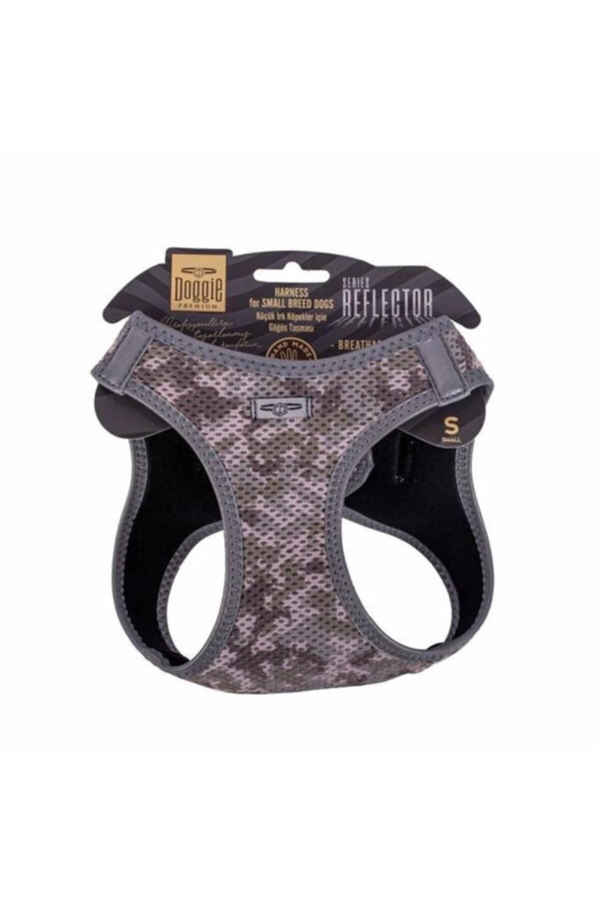 O Dog Doggie Havalı Dokuma Reflektör Küçük Irk Köpek Göğüs Tasması Small Kamuflaj 32-38 Cm - Petshopundan