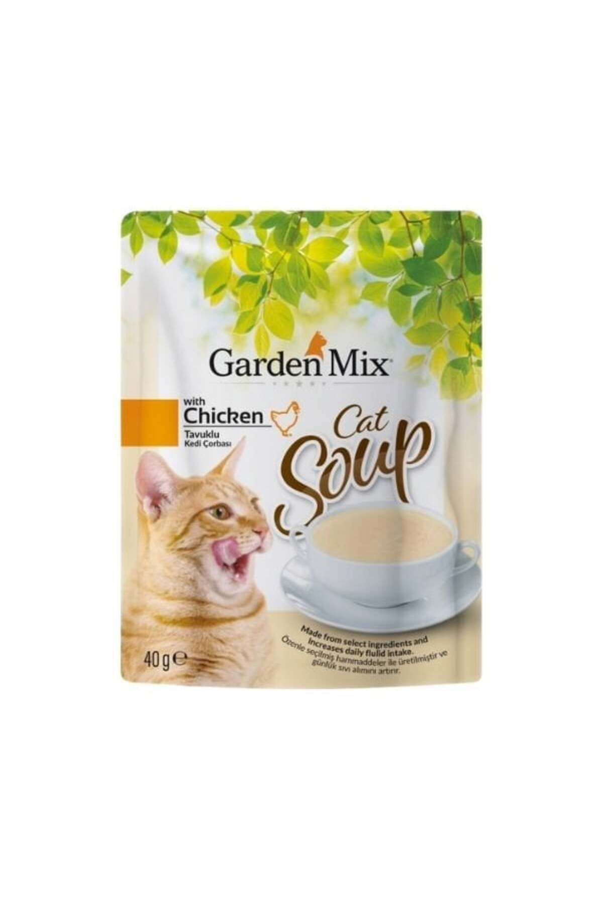 Garden Mix Tavuklu Kedi Çorbası 40 Gr