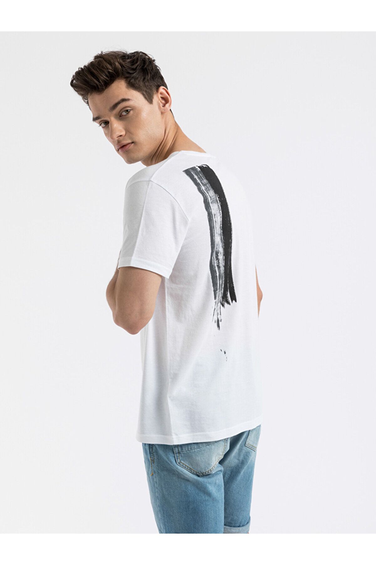 Ltb-White T-shirt with logo 4