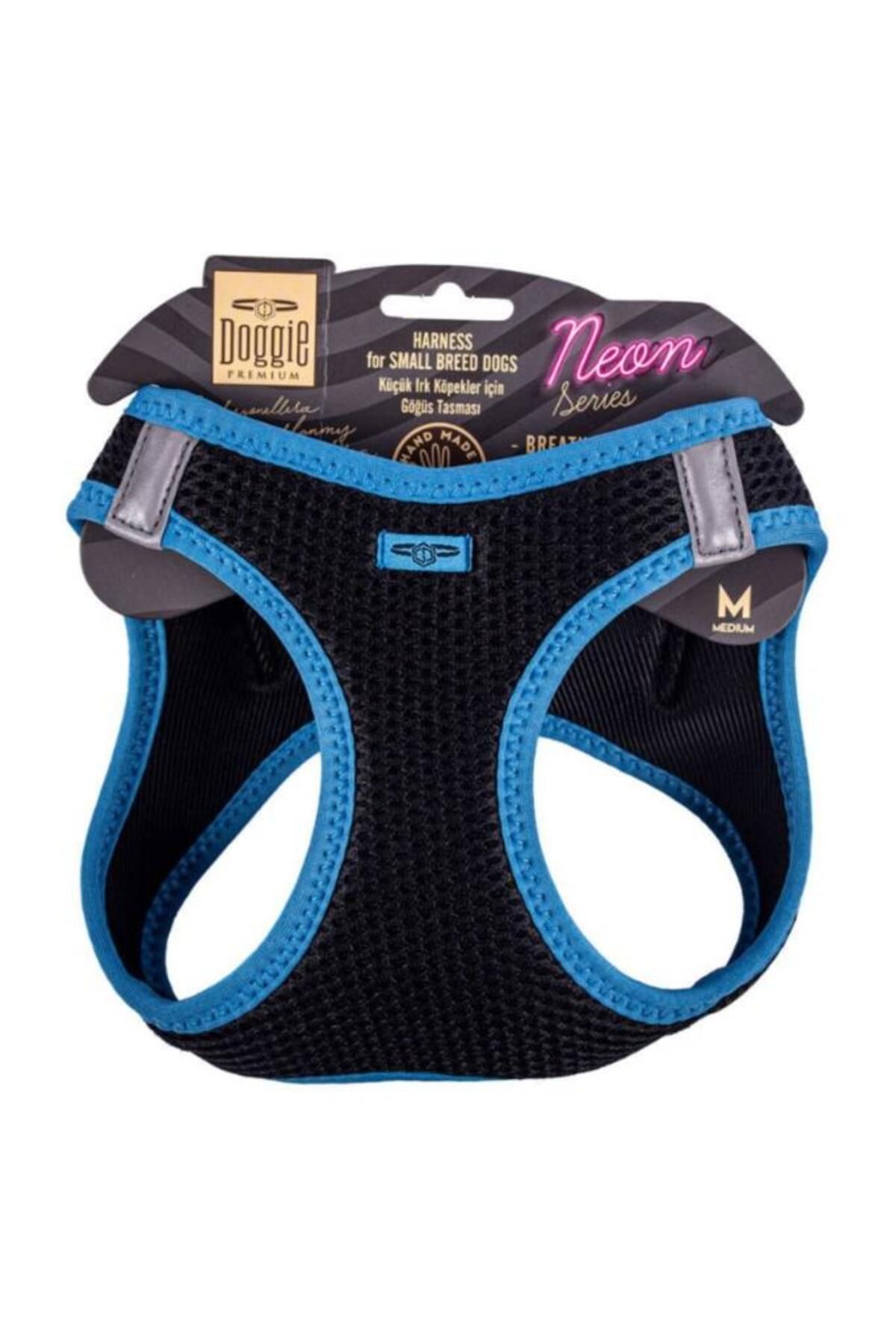 O Dog Furlo Doggie Havalı Dokuma Neon Küçük Irk Köpek Göğüs Tasması Medium Sarı 38-44 Cm