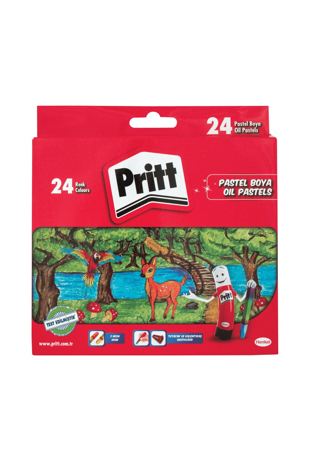 Pritt Pastel Boya Karton Kutu 24 Lü