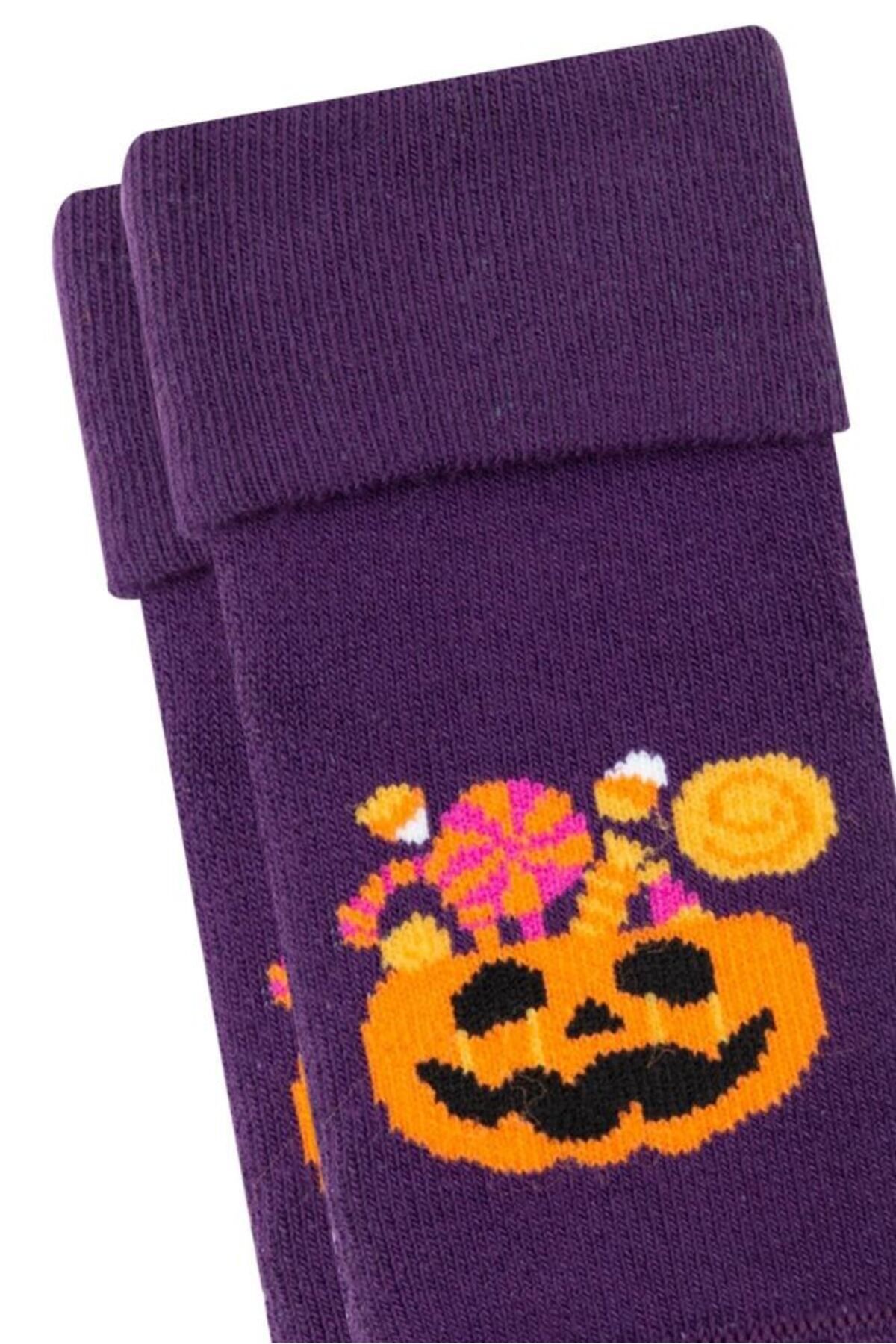 Bross-Baby Halloween Boxed 3-Piece Towel Socks 5