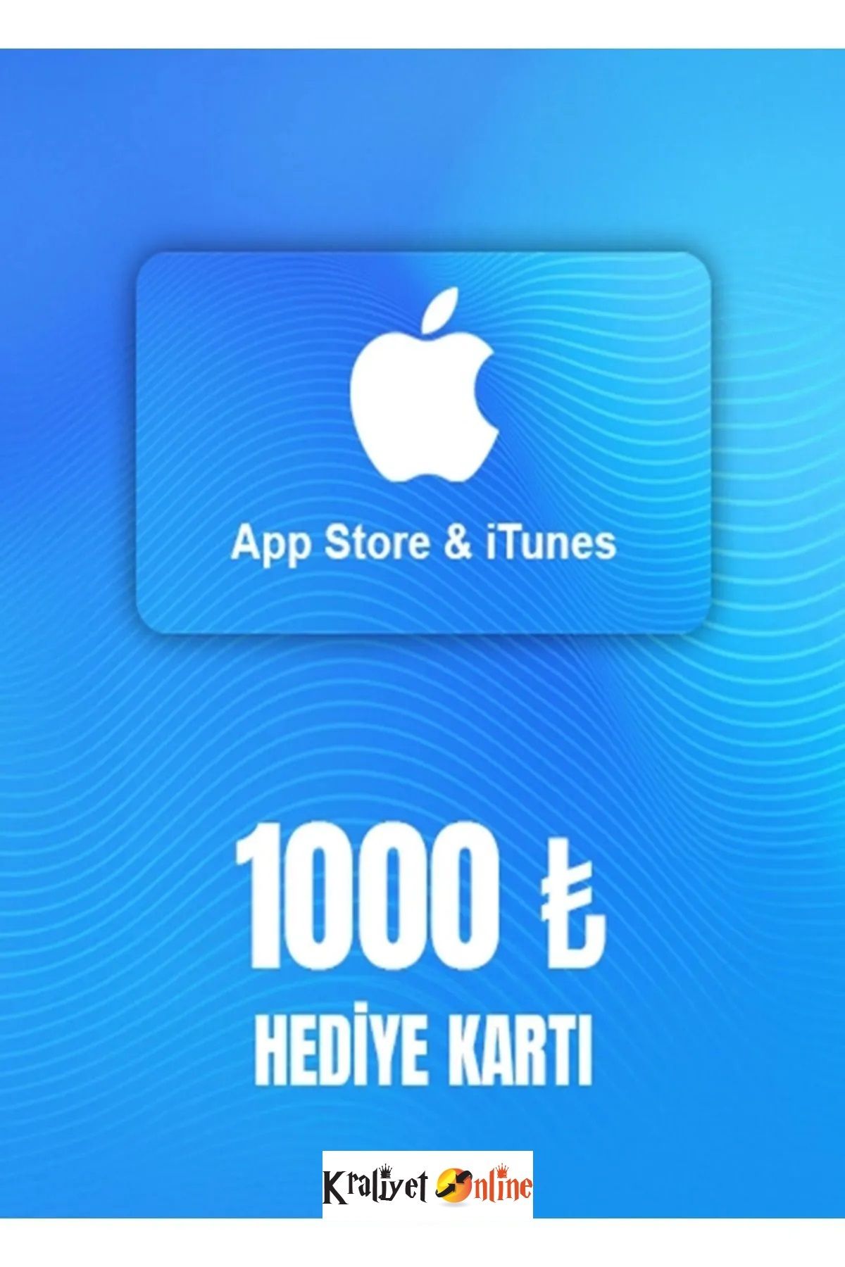 KraliyetOnline App Store- Itunes 1000 Tl Hediye Kartı