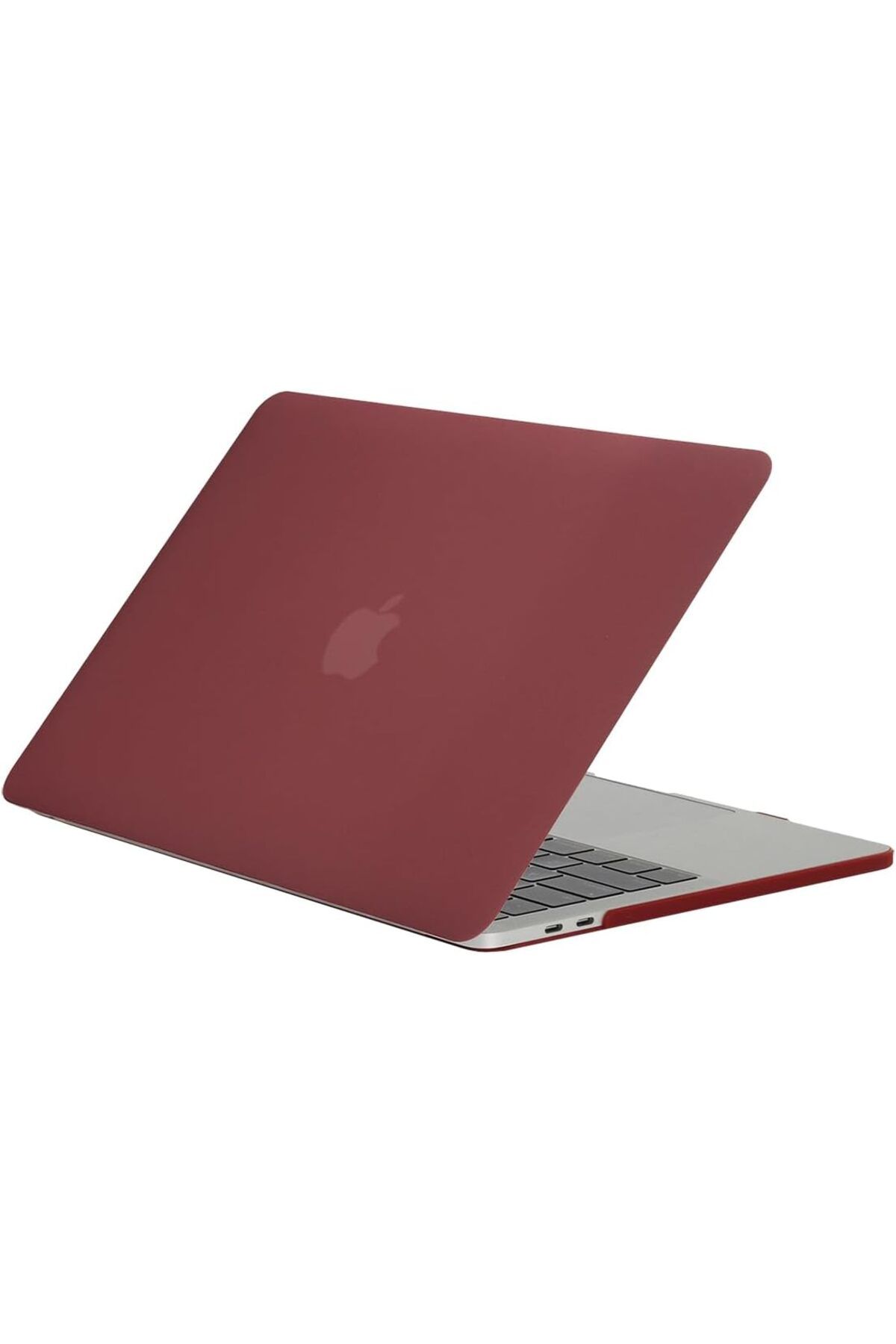 STOREMAX lbstorex MacBook Pro 13 İnç ile Uyumlu Ultra İnce Hava Kanallı Crystal Fit Kılıf (KIRMIZI ŞAR