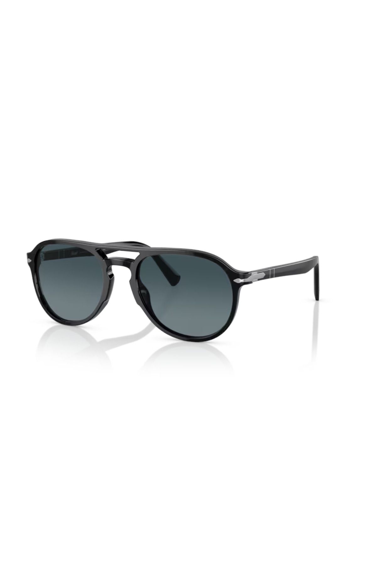 عینک آفتابی مشکی مردانه و زنانه سیاه PO 3235S 095 S3 55 Persol
