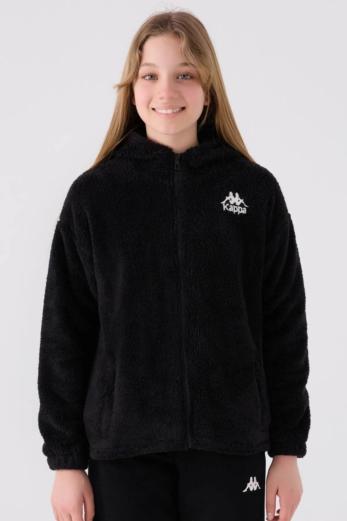 Kappa-Girl's Black Jacket - 361X1Cw Model 3