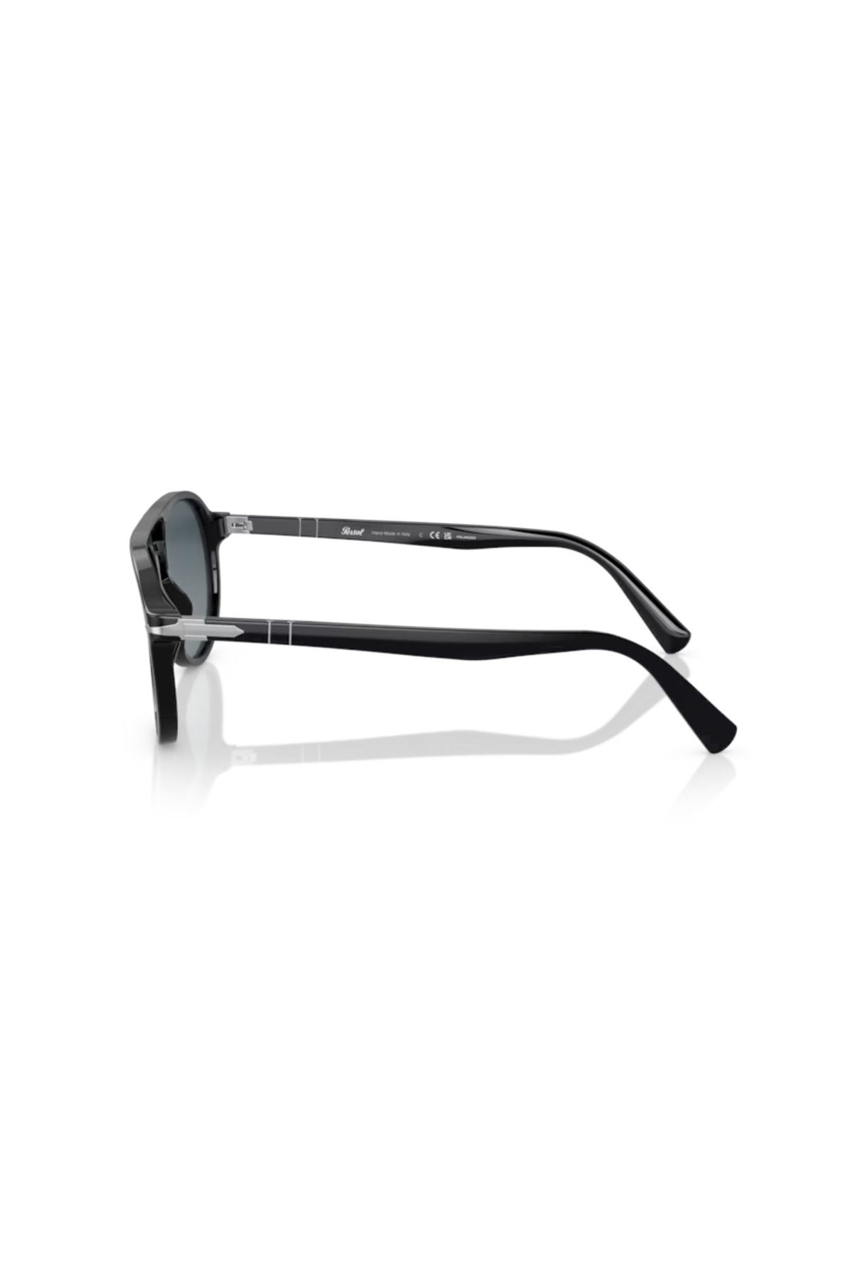 عینک آفتابی مشکی مردانه و زنانه سیاه PO 3235S 095 S3 55 Persol