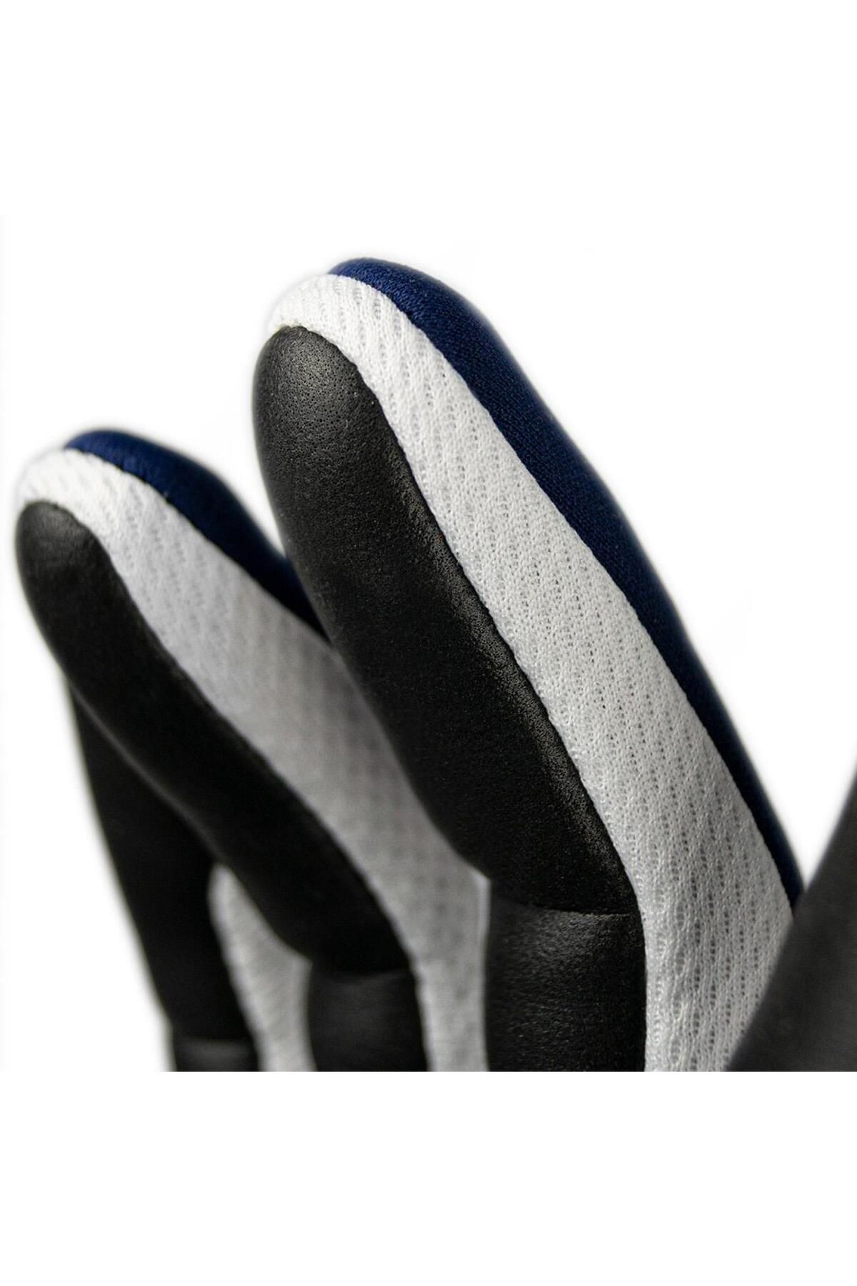دستکش دروازه بان مردانه و زنانه 5470200 نقره ای NAVY BLUE ORANGE Reusch