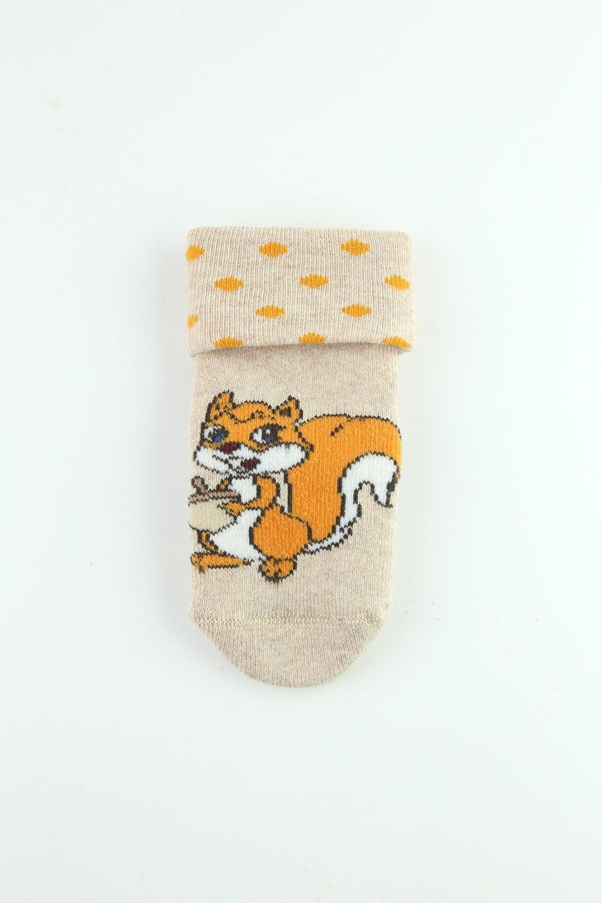 Bross-Squirrel Anti-Slip Towel Baby Socket Winter Socks 4