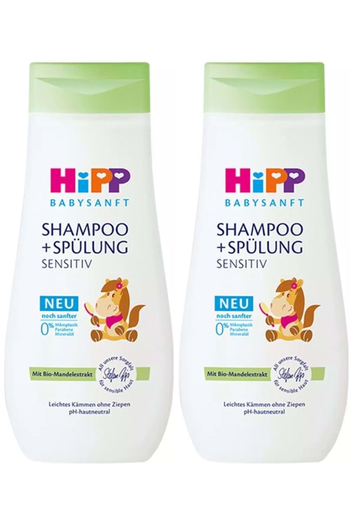 Hipp Babysanft Çoçuk Şampuanı (Shampoo +Spülung) Sensıtive 200ML (2 Li Set)