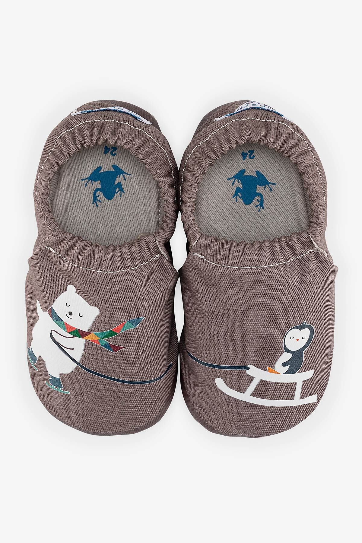 HOPFRÖG-حذاء Buddy-buddy Hyper باللون الرمادي الدافئ Barefoot الذكي 1
