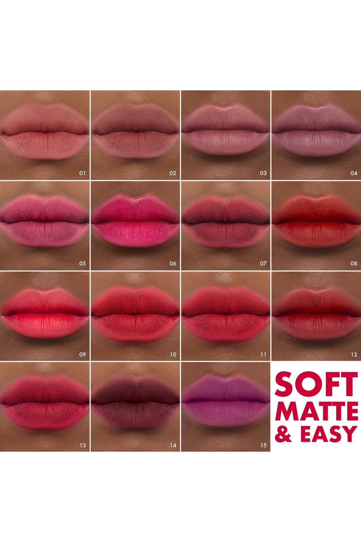SEPHORA COLLECTION-Soft Matte & Easy - Matte Lipstick 9 Yes And? (4,50 ml) 4