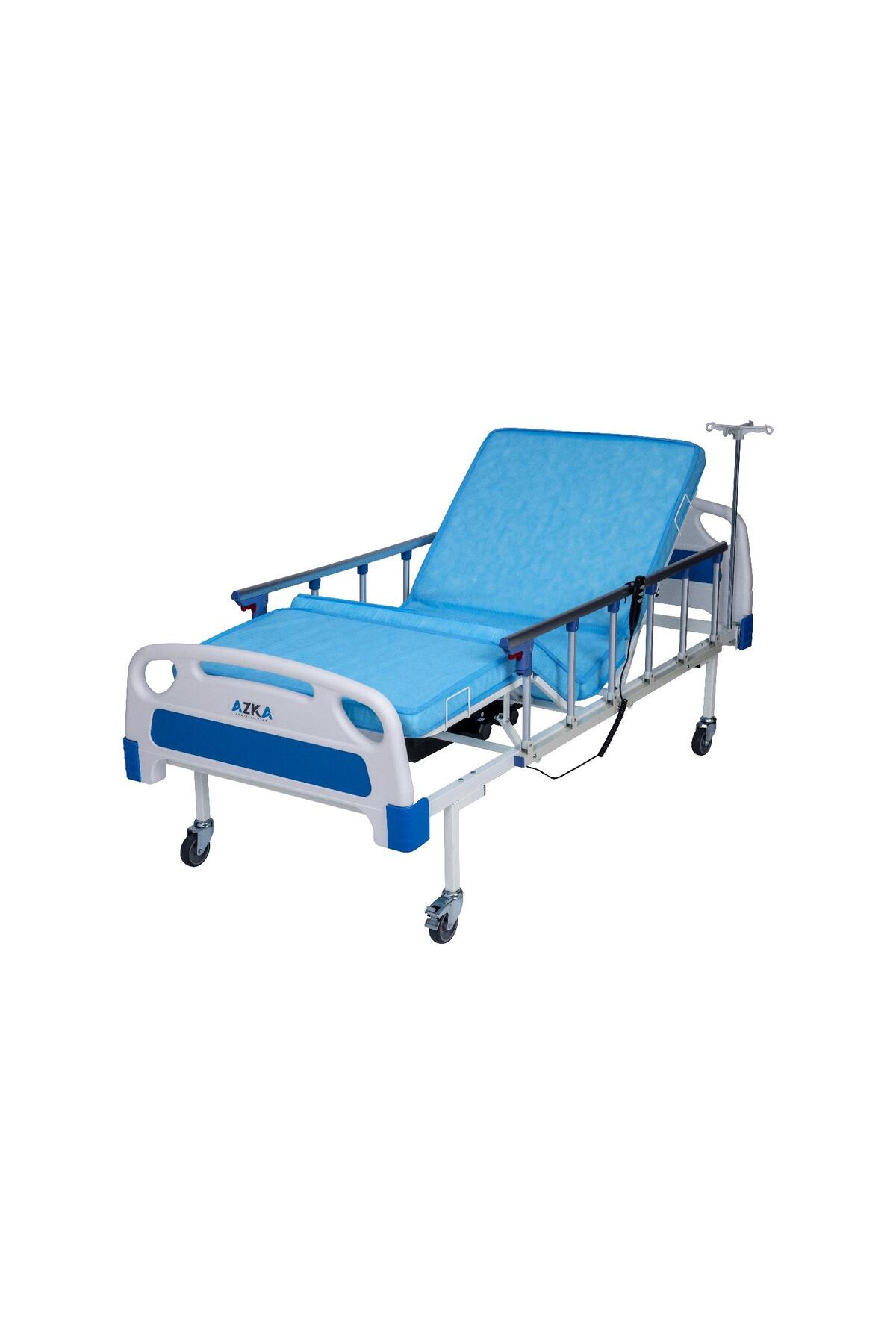 ikerukamol okgg様 エース AZKA DUAL MOTOR ALÜMİNYUM KORKULUK 4 PARÇALI YATAKLI KARYOLA