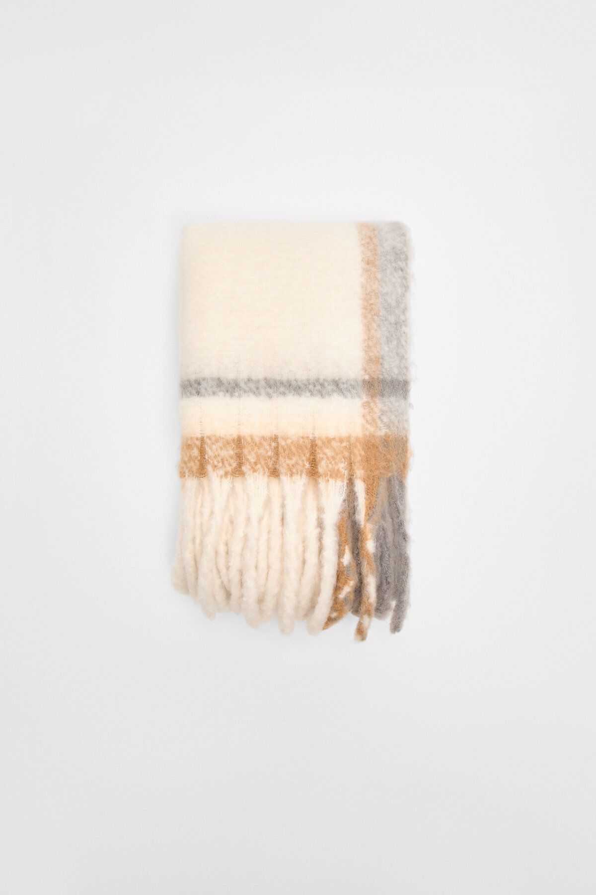 Stradivarius-Side Stripe Scarf 1