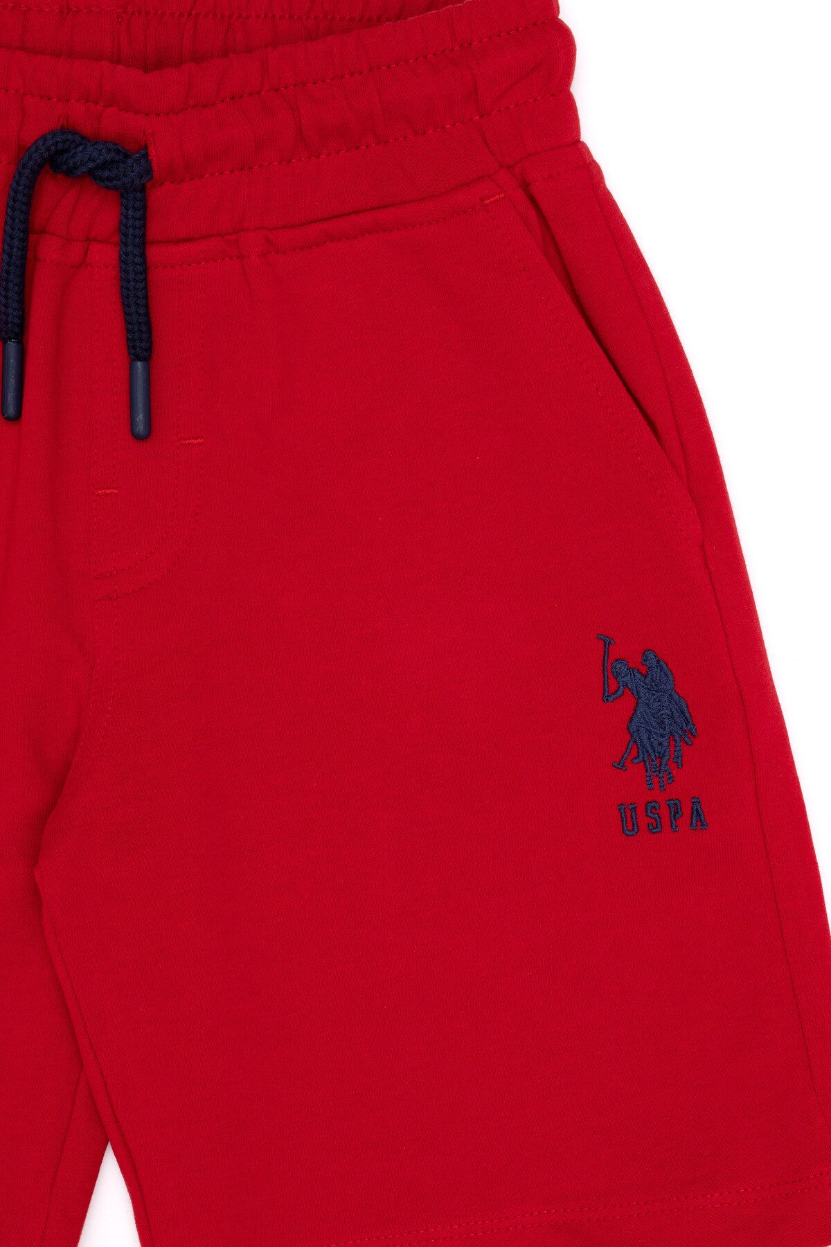 U.S. Polo Assn.-Red Children's Knitted Shorts - 50263428 -Vr171 3