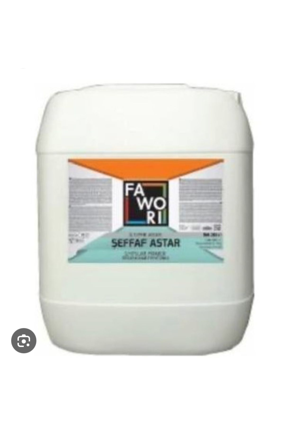 Fawori şeffaf astar 5 litre