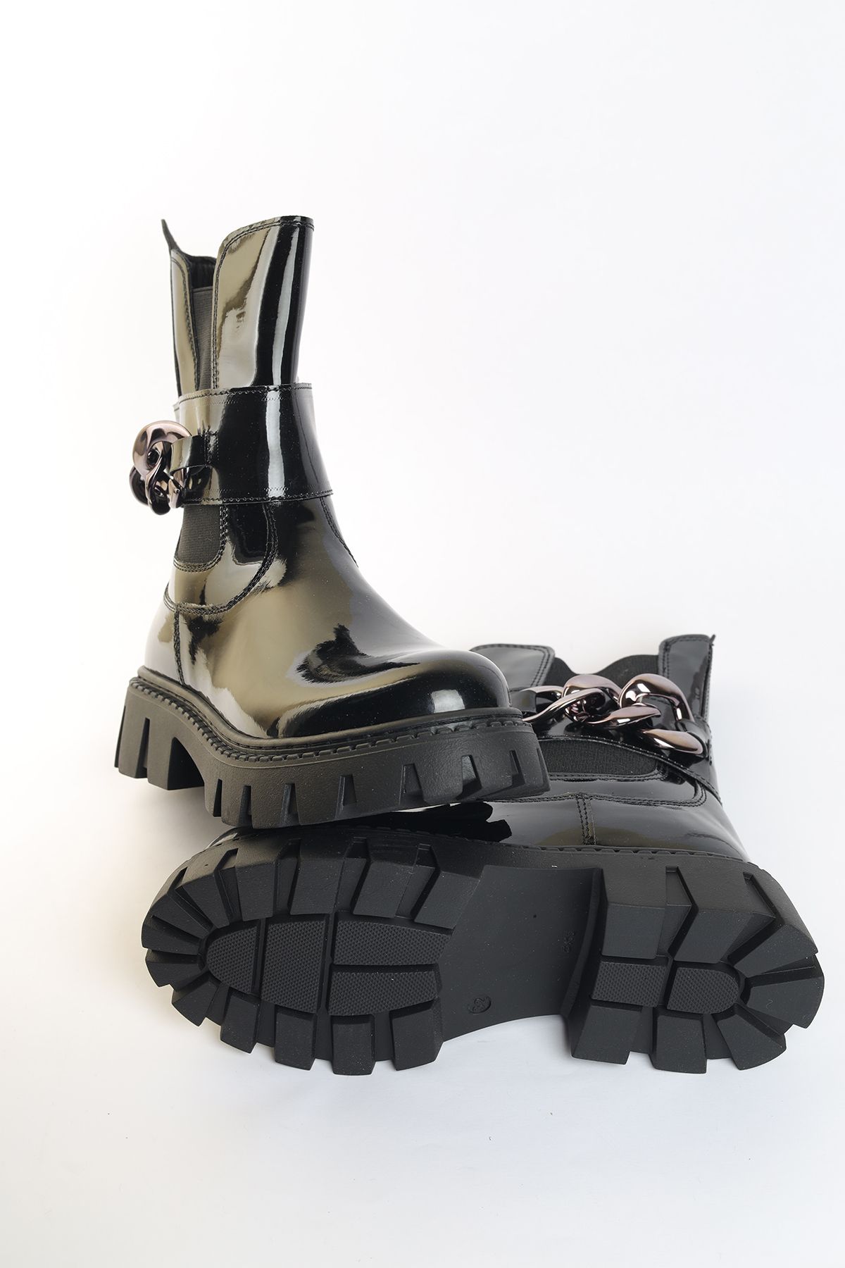 Moda Lime-Unisex Children's Winter Boots - Warm, Lined, Chunky Non-Slip and Comfortable Sole 5