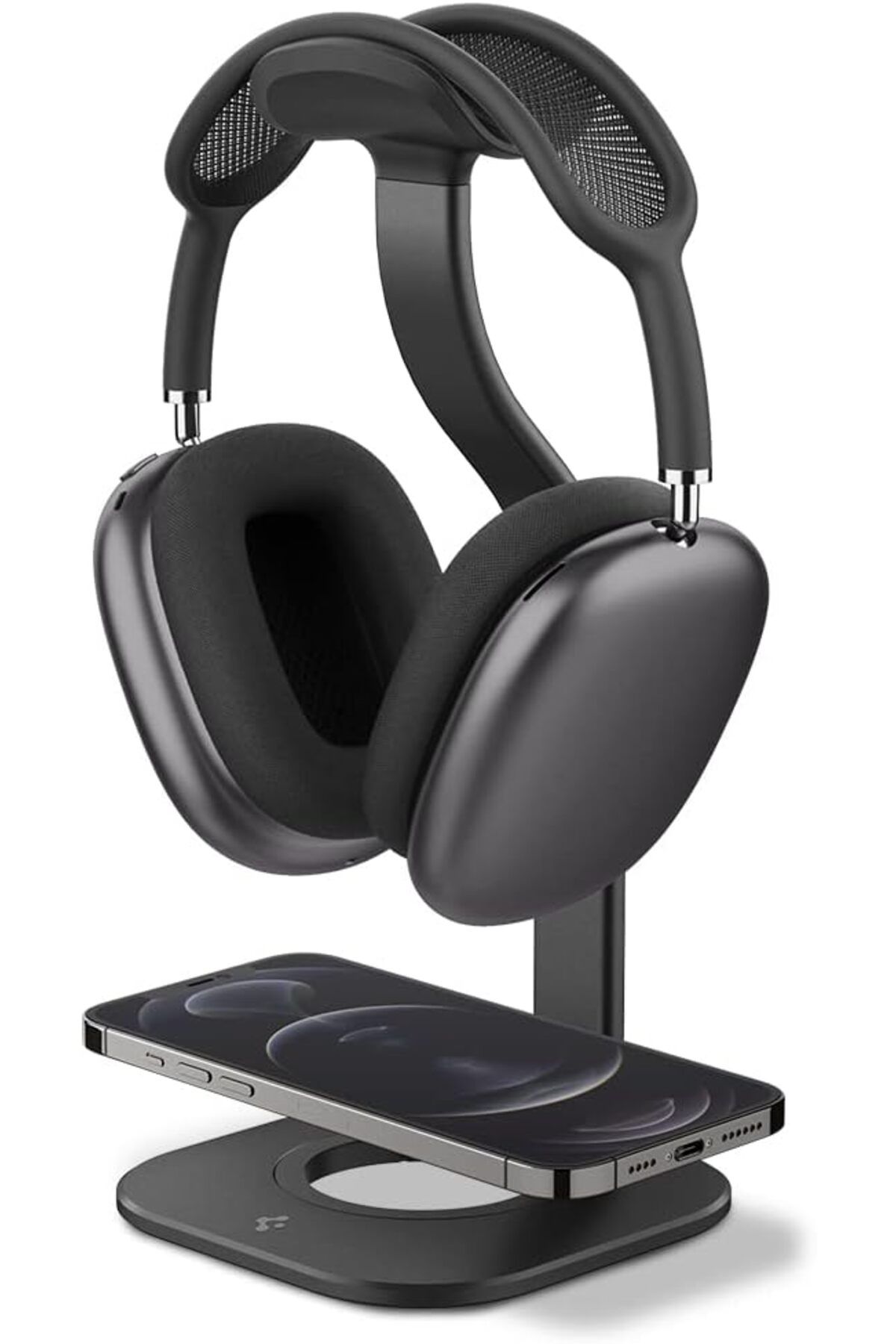 STOREMAX daliashops MagFit iPhone & AirPods Max için MagSafe özellikli Şarj Standı (MagSafe Şarj Dahil D