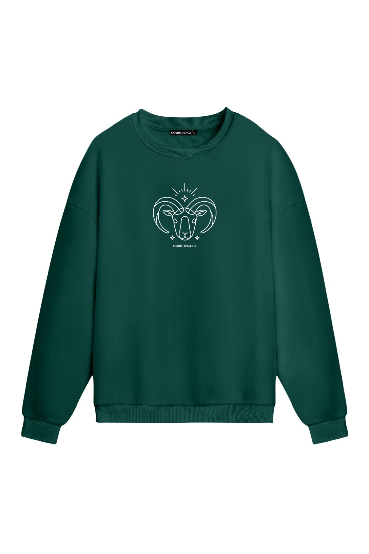 Mounte Bianca Berbec Unisex - Hanorac Obișnuit Unisex - L