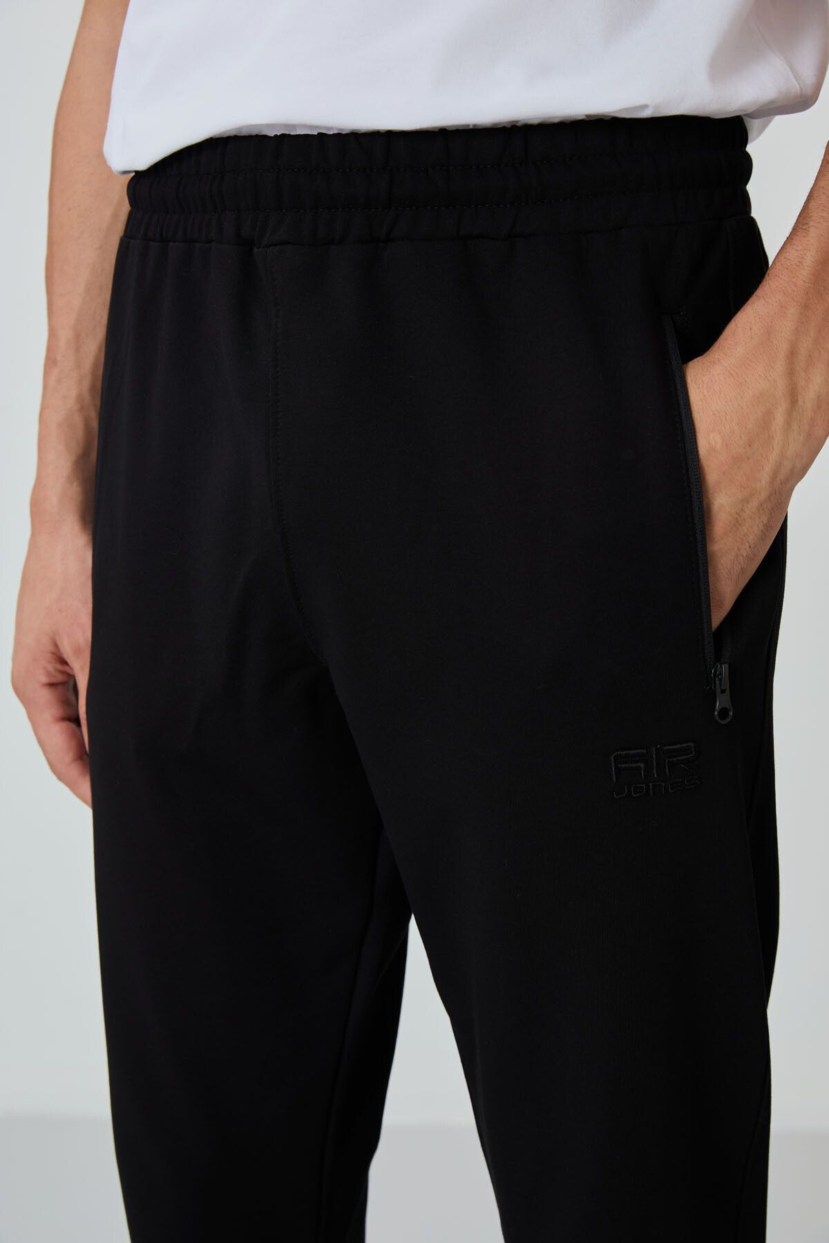 AIR JONES-Set de trening Anton Black Jogger - 85178 5