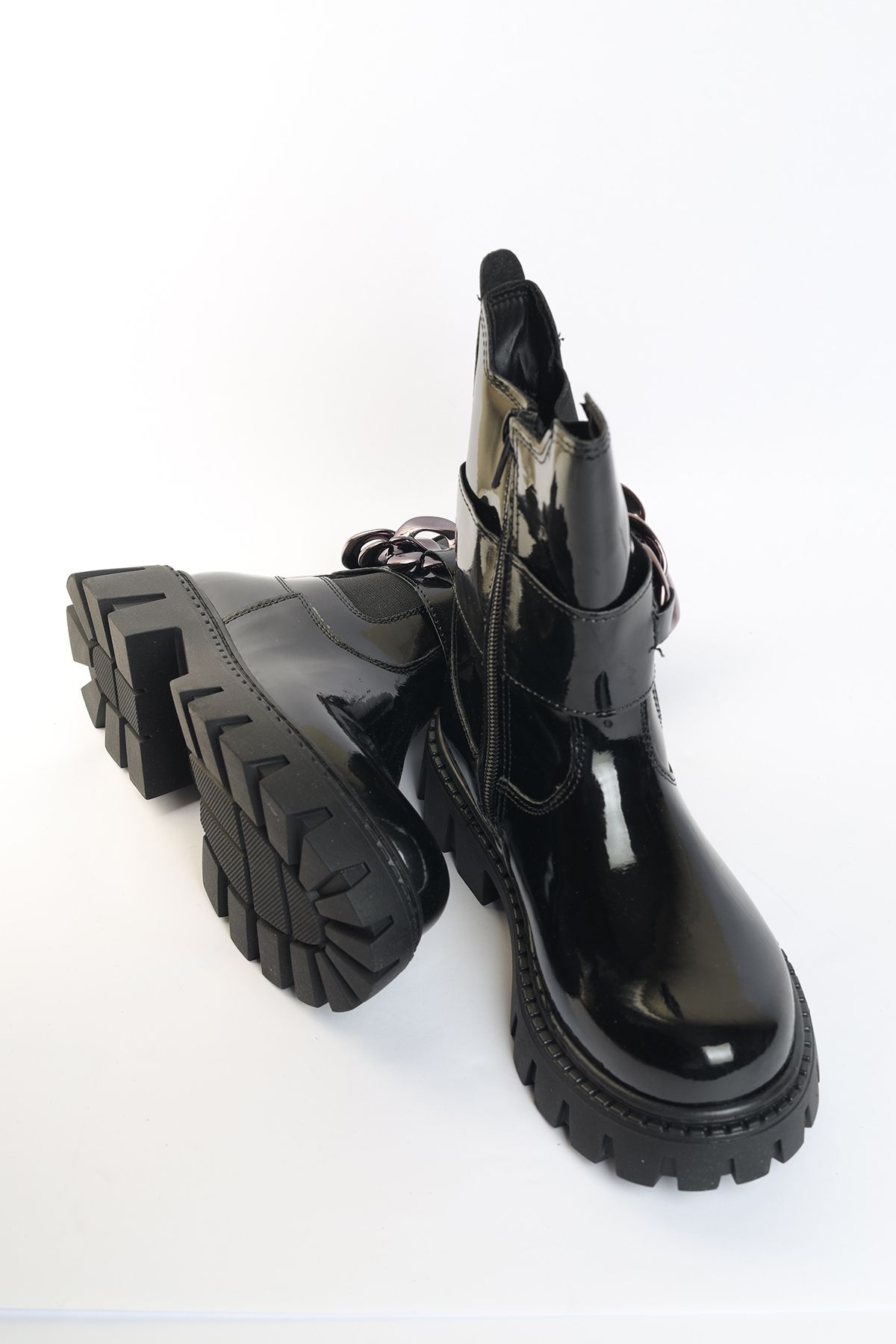 Moda Lime-Unisex Children's Winter Boots - Warm, Lined, Chunky Non-Slip and Comfortable Sole 6