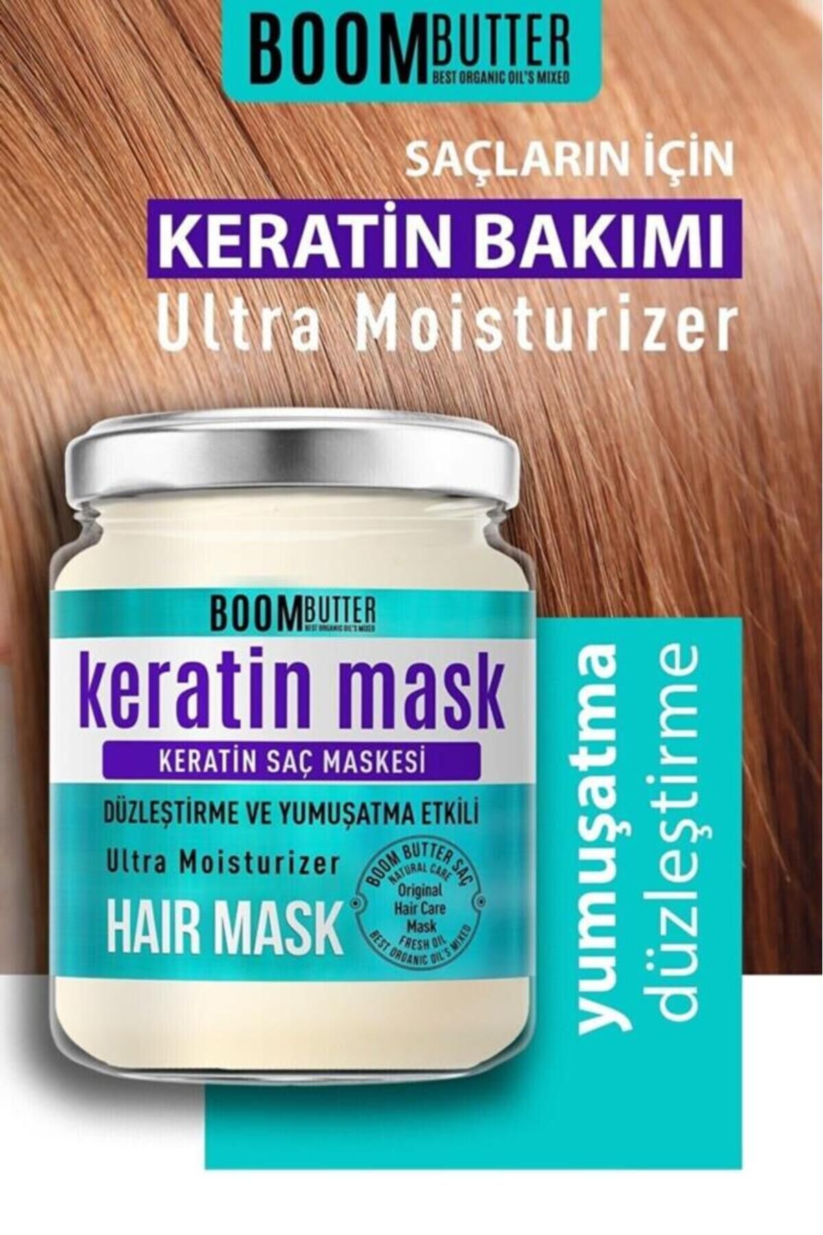 BOOM BUTTER-Keratin Hair Mask Double Pack 3