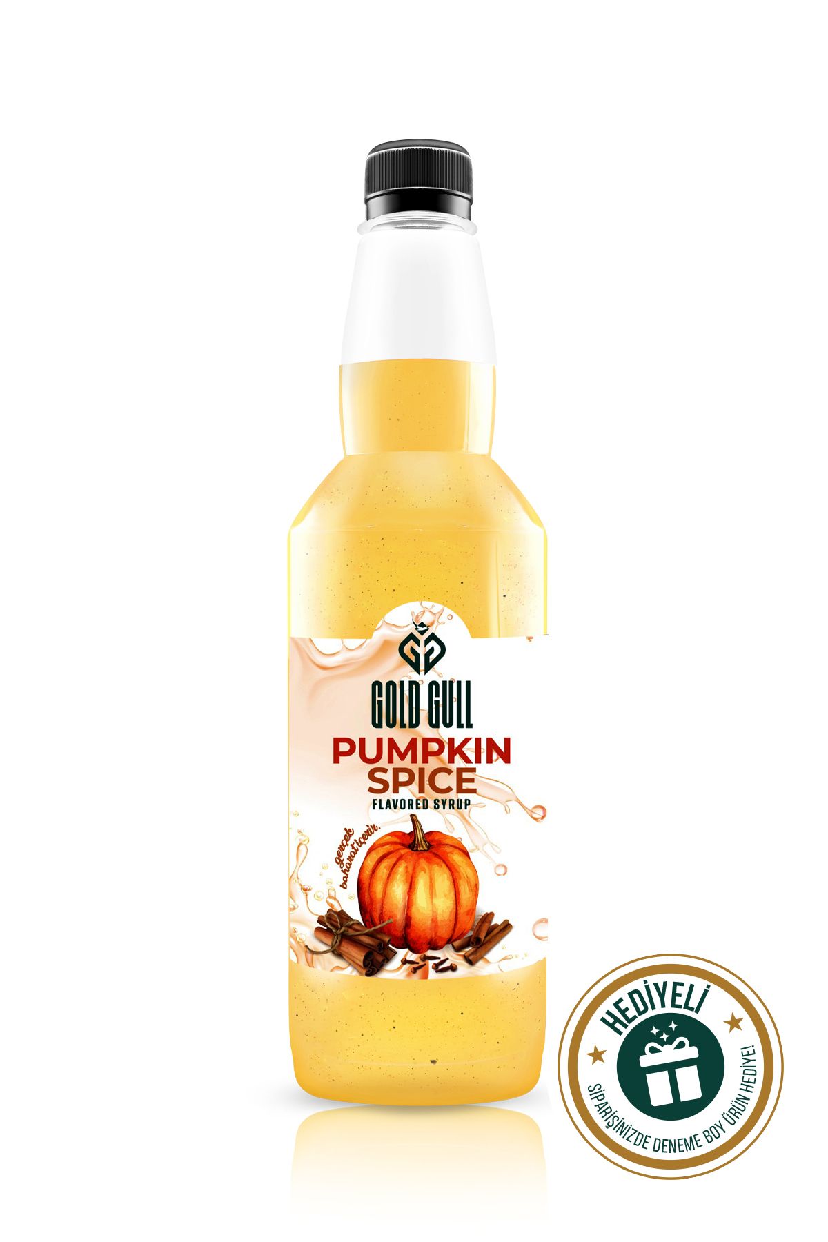 gold gull Pumpkin Spices (BAHARATLI BAL KABAĞI) Aromalı Şurup 700 Ml.