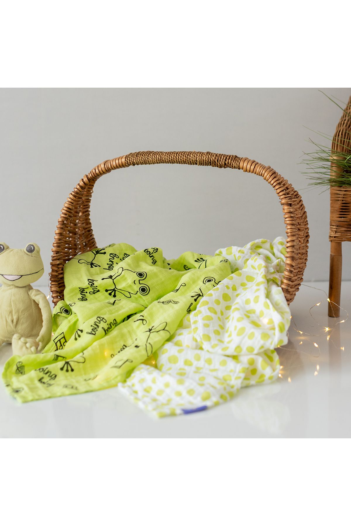 Milk & Moo-Milk&moo Cacha Baby 100% Cotton Swaddle Blanket, 100% Cotton, Ultra Soft 7