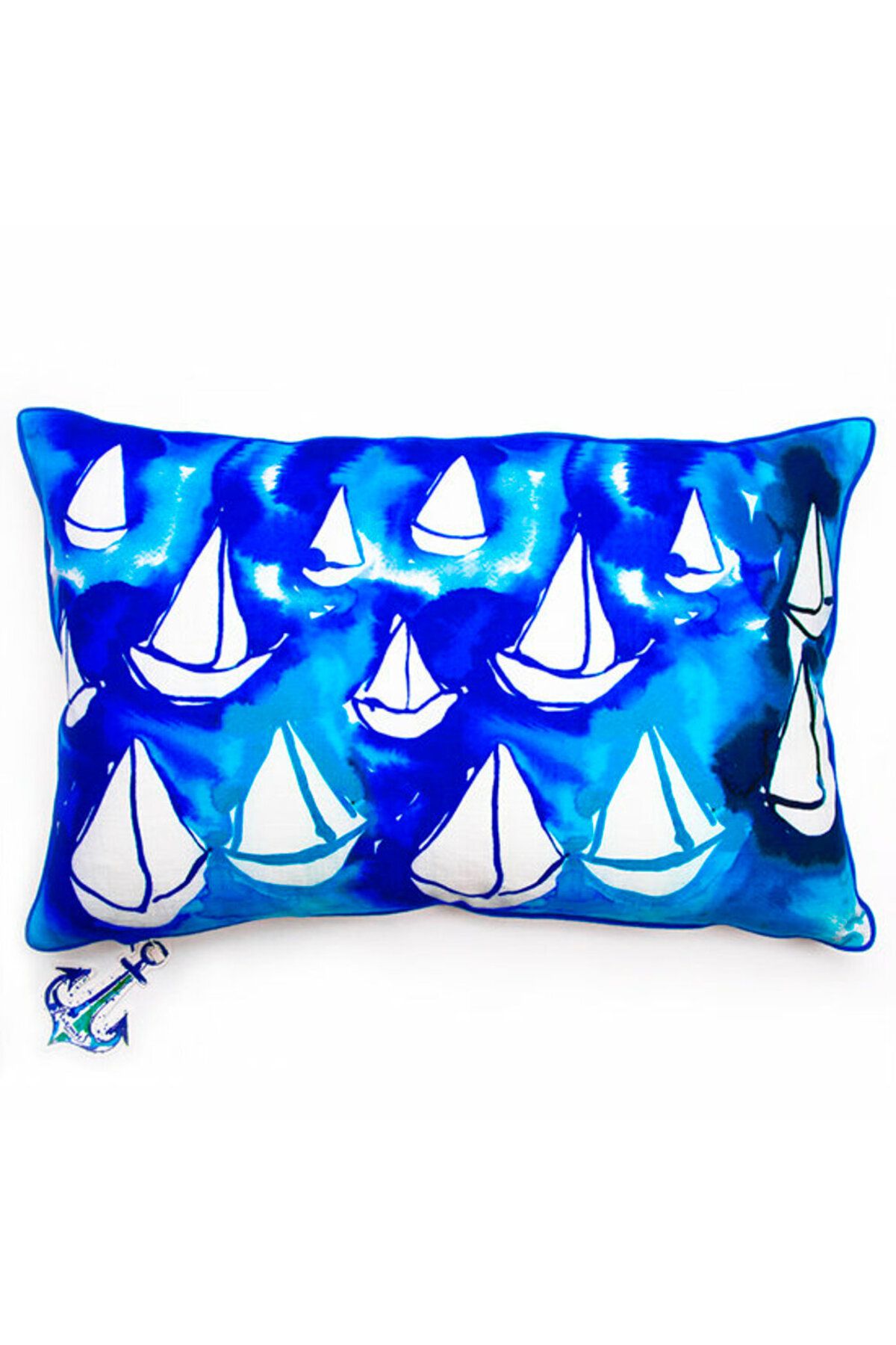 ANEMOSS-Sail Patterned Rectangular Decorative Pillow 5