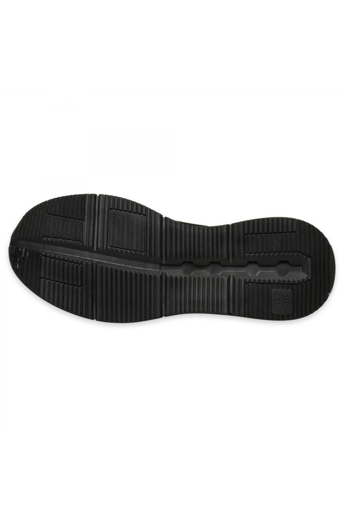 Forelli-Pantofi pentru bărbați Saltuk 46602 Casual din piele neagră 5