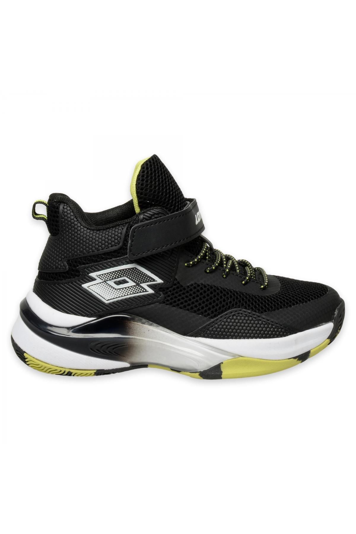 Lotto-4W Superior B Ps 4Pr Basketball Black Boy's Sports Shoes 2