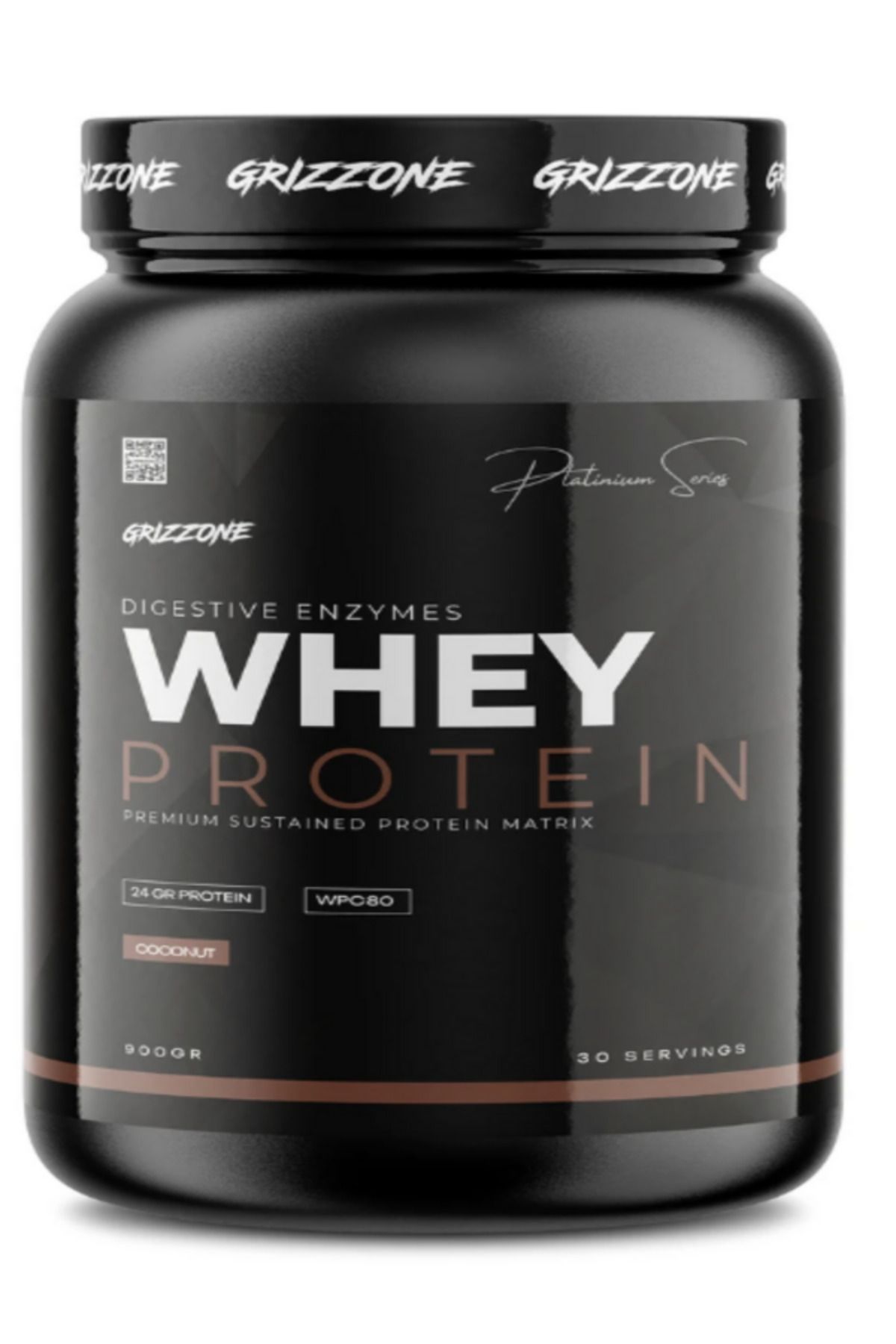 GRIZZY WHEY PROTEIN PRO WPC 80 900 GR 30 SERVIS ( HİNDİSTAN CEVİSİ )