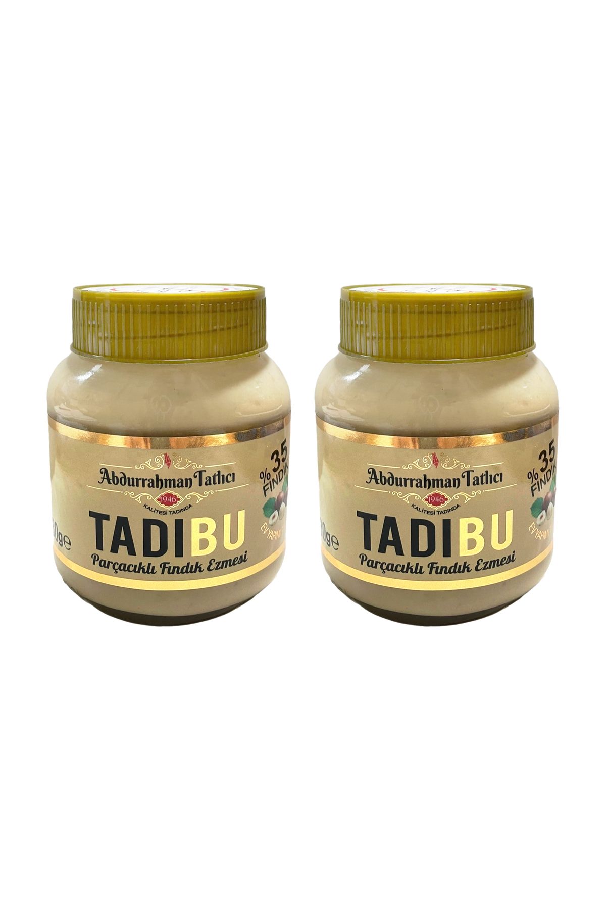 Abdurrahman Tatlıcı Abdurrahman Tatlıcı Tadıbu Parçacıklı Fındık Ezmesi 330 gr 2 li