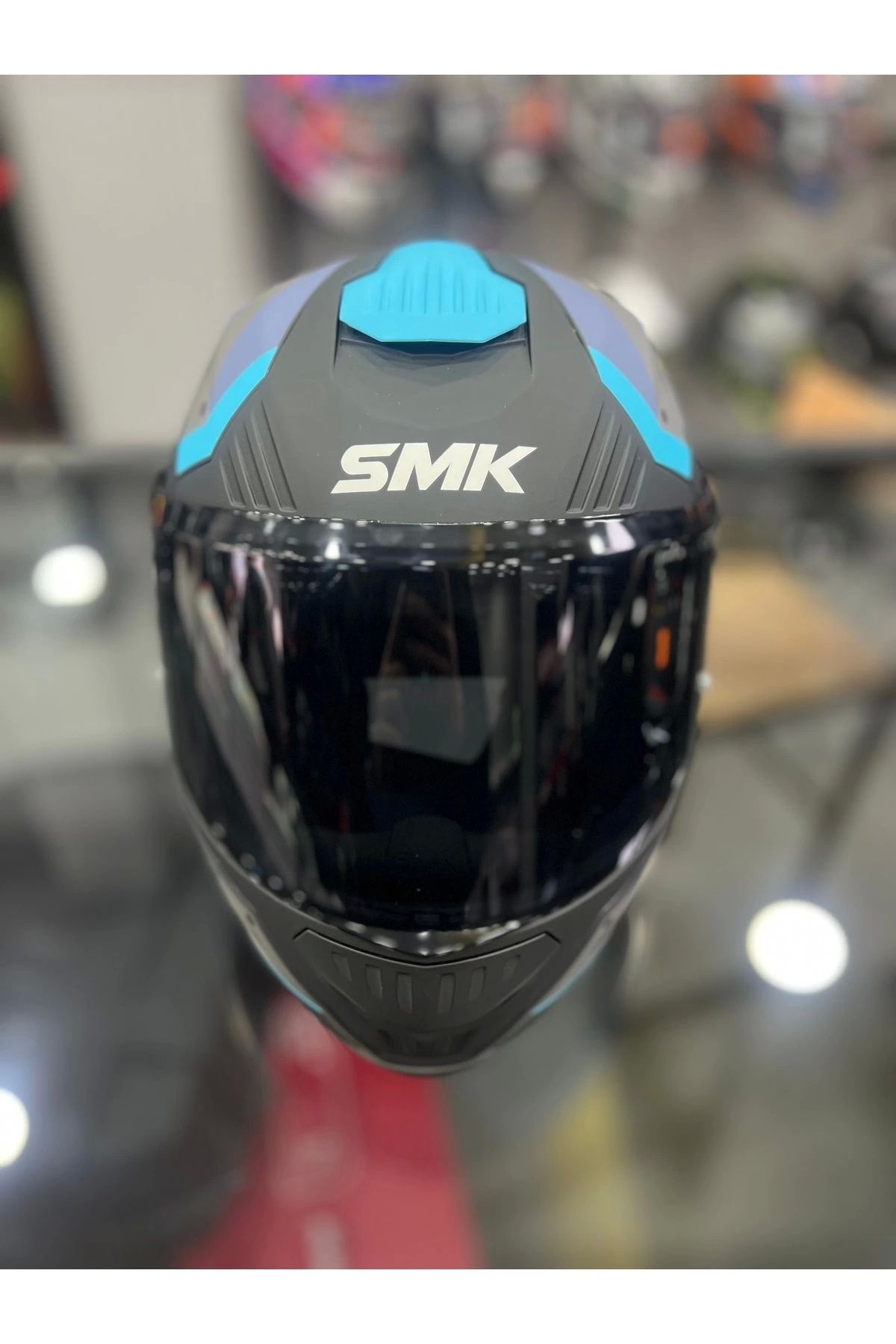 SMK-Gullwing Tekker Chin Opening Helmet WITH TRANSPARENT VISOR 5