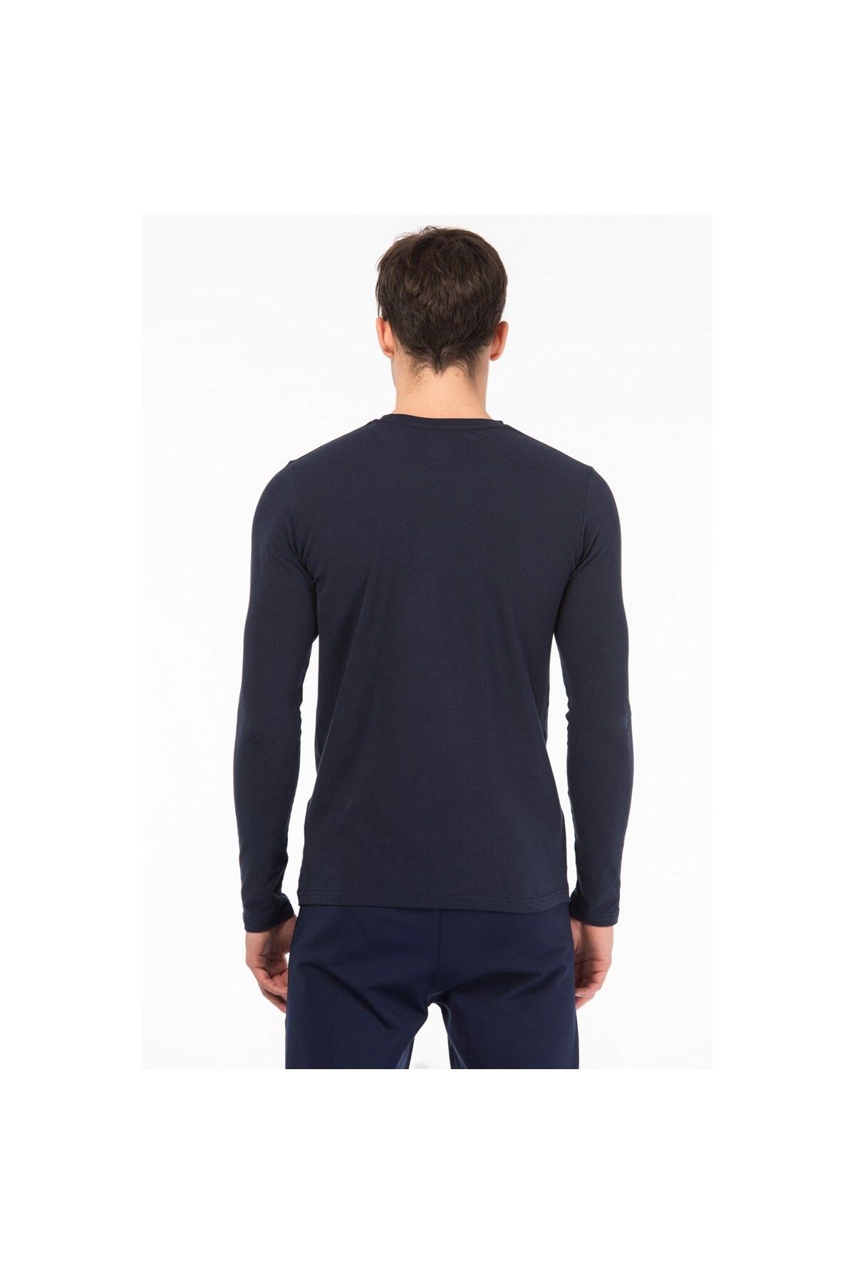 سویشرت ورزشی مشکی مردانه سیاه Uhl Sport Cotton U ARM B.YAKA OLIS M uhlsport