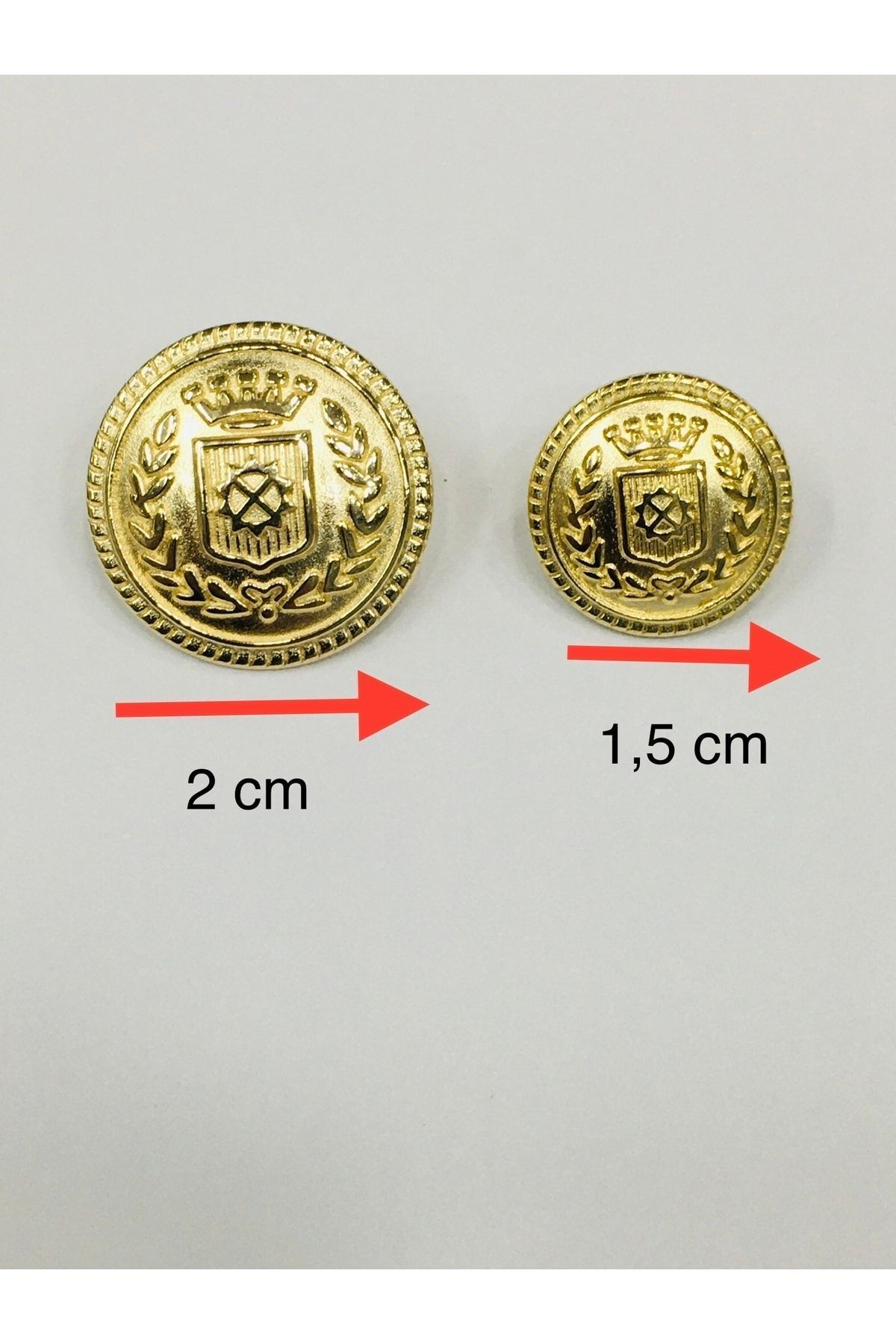 karantuhafiye-Blazer Jacket Button Set Gold / Wreath Model 4