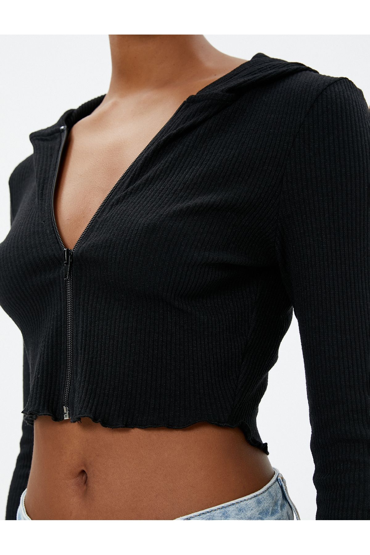 Koton-Women's Black Cardigan 5