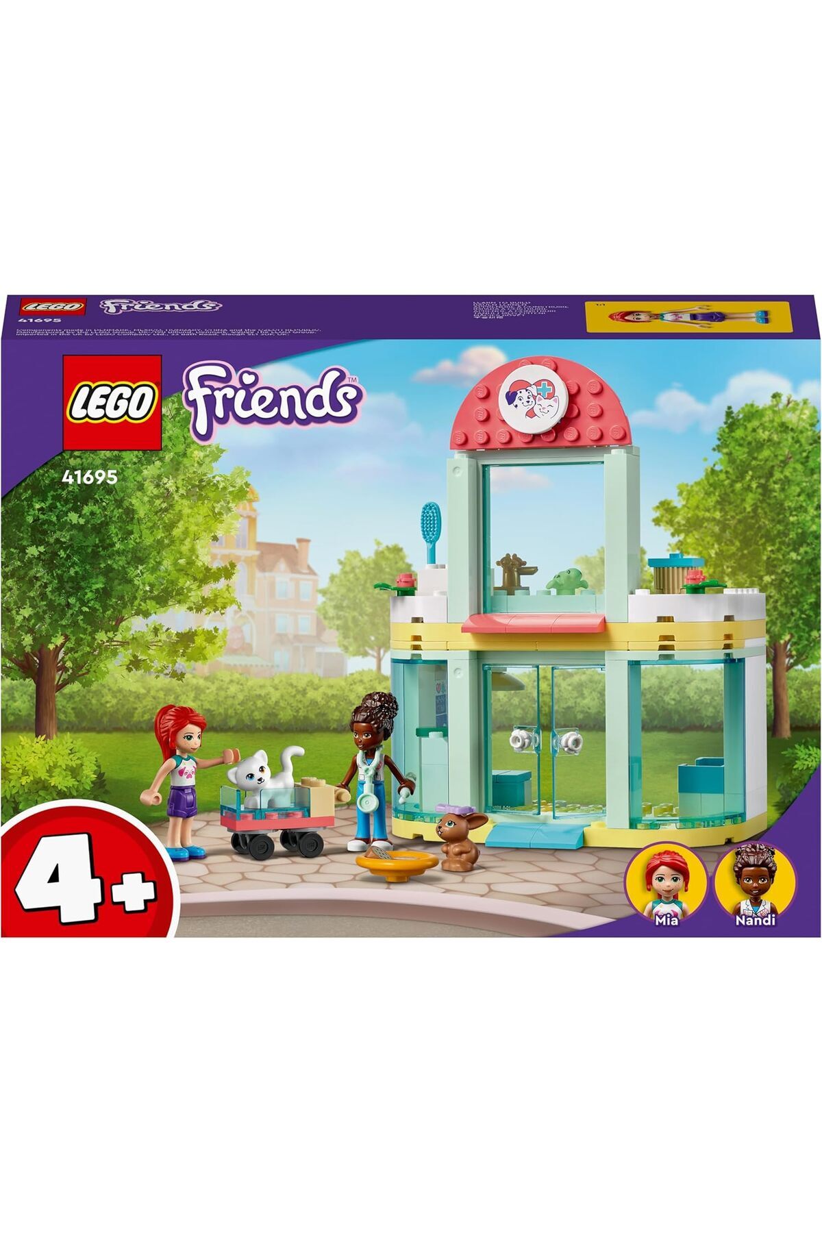 LEGO-LEGO Friends Pet Clinic 41695 Building Kit (111 Pieces) 1