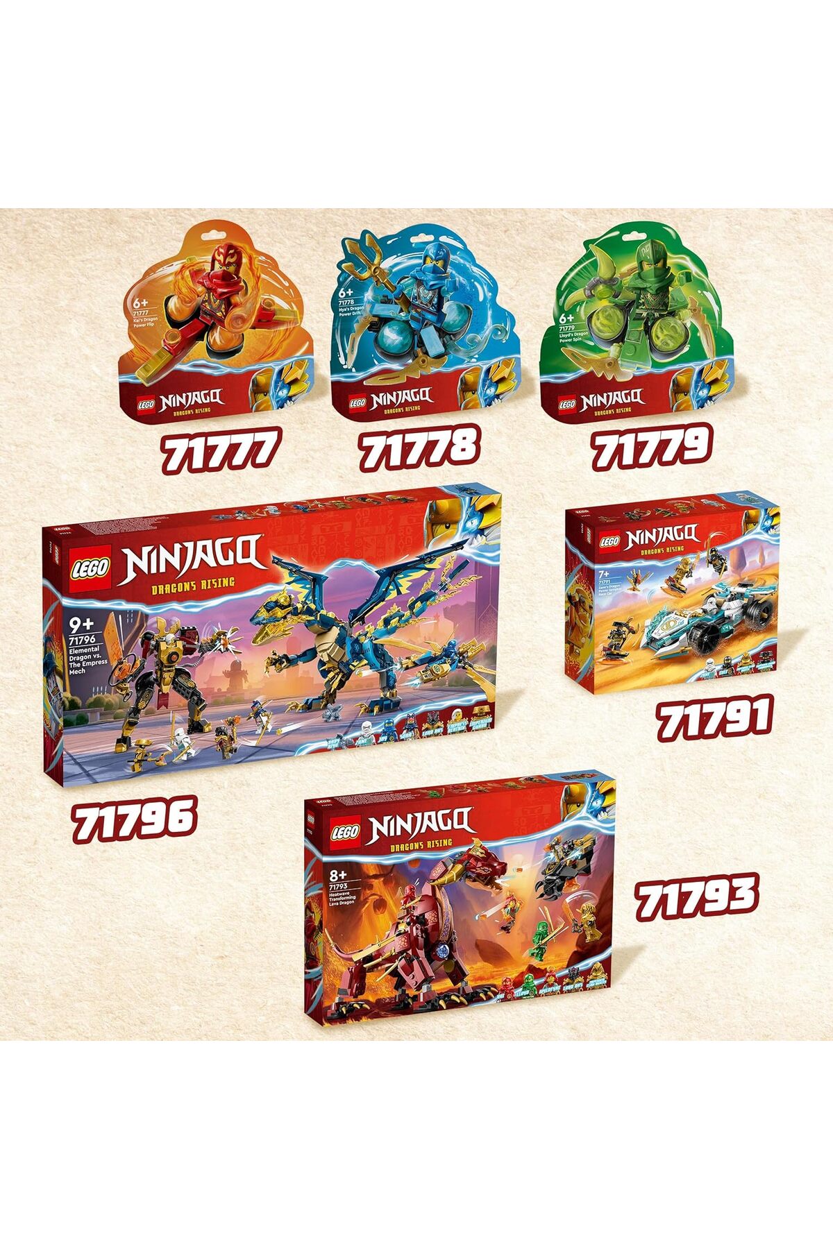 نینجاگو اسپینجیتسو دریفت – قدرت اژدها (۷۱۷۷۸) اسپینر نیا با مینیفیگور