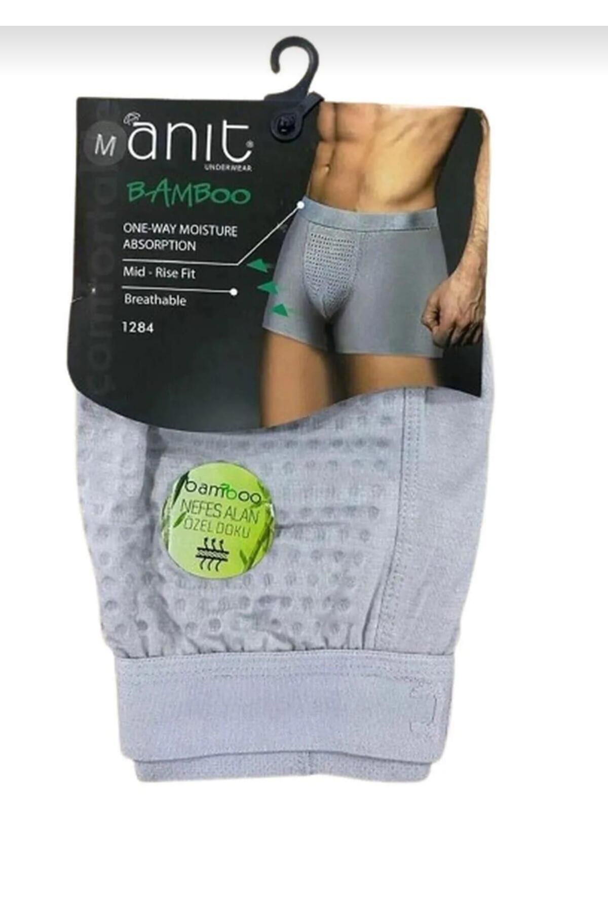 Anıt-1284 Men's Breathable Bamboo Boxers 3 Pieces 2