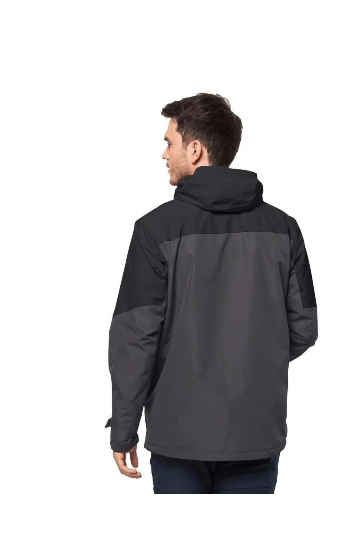 کت مردانه فضای باز Glaabach 3ın1 Jkt M 1115291-6000 Jack Wolfskin