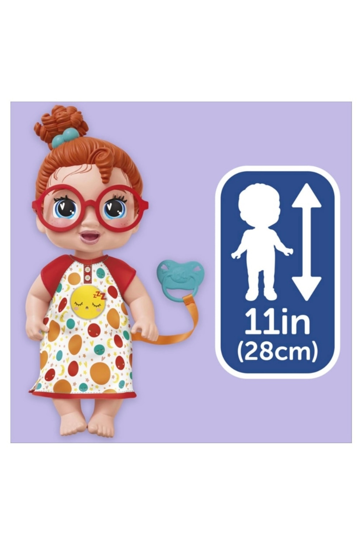 Baby Alive Kızıl Saçlı Uykucu Bebeğim F9965 fotoğrafı 4 (önizleme)