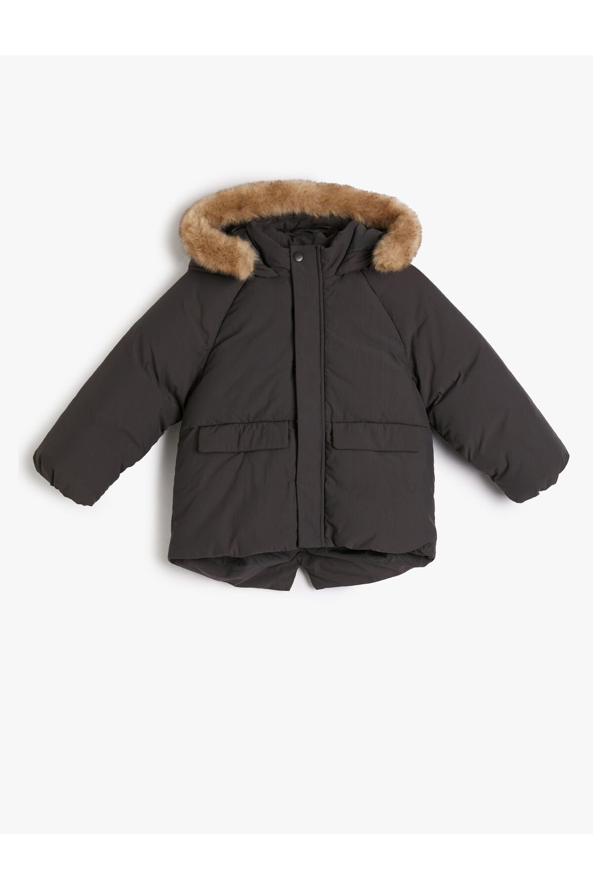 Koton Antrasit Bebek Mont fotoğrafı 3 (önizleme)